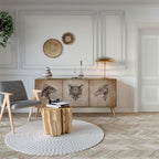 STEAMPUNK CLAN 3-Door Sideboard