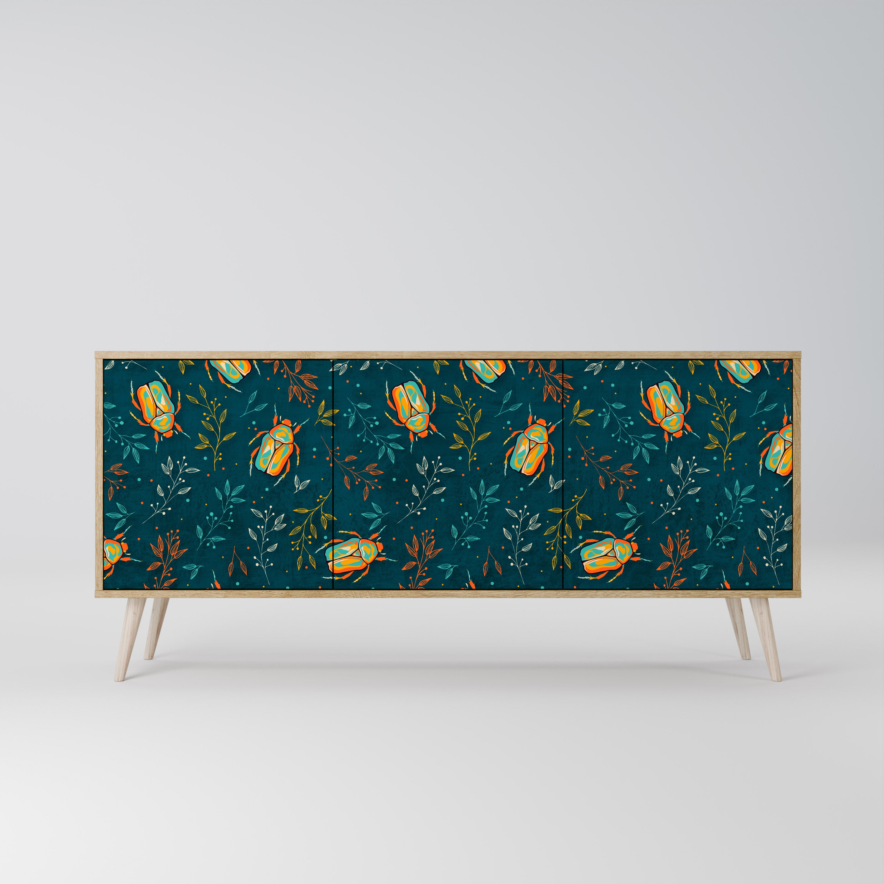 AUTUMN INSECTS 3-Door Sideboard