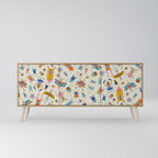 COLORFUL INSECTS 3-Door Sideboard