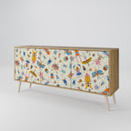COLORFUL INSECTS 3-Door Sideboard