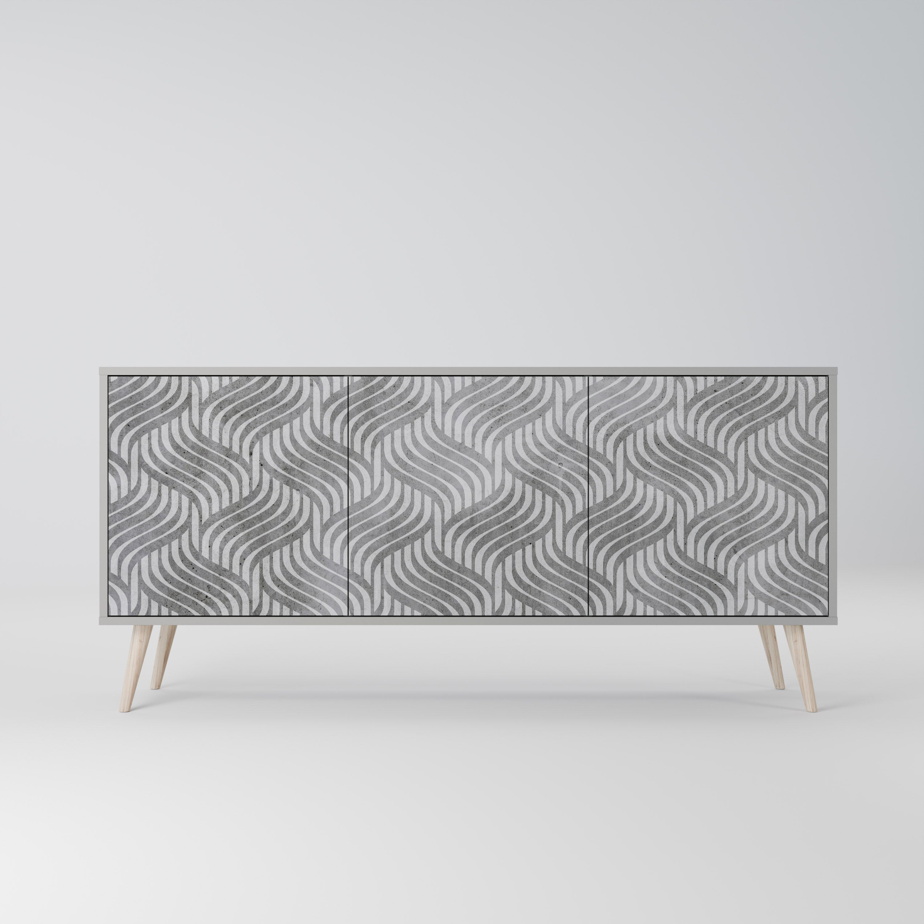 CONCRETE MOVEMENT 3-Door Sideboard