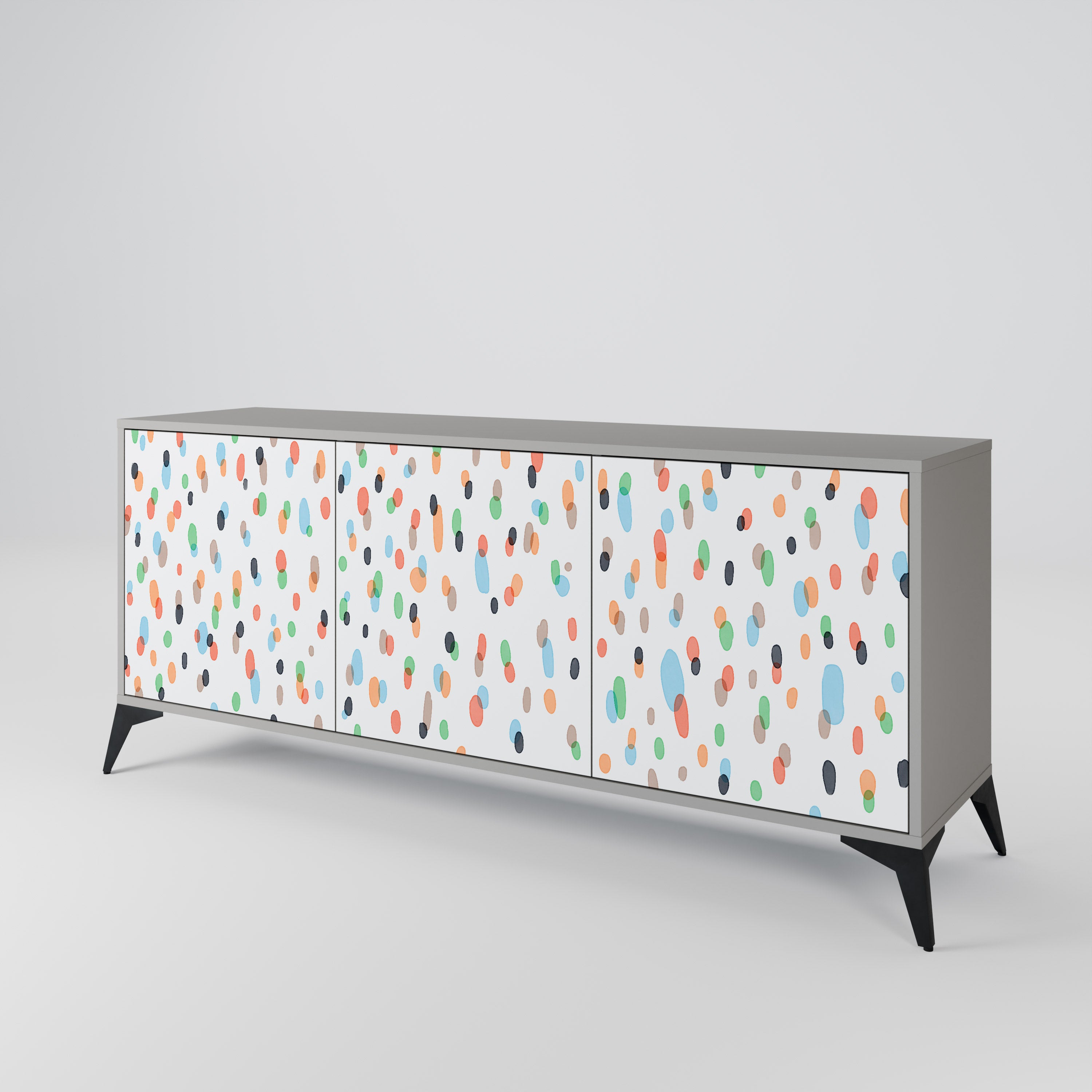 ENERGETIC SPOTS 3-Door Sideboard