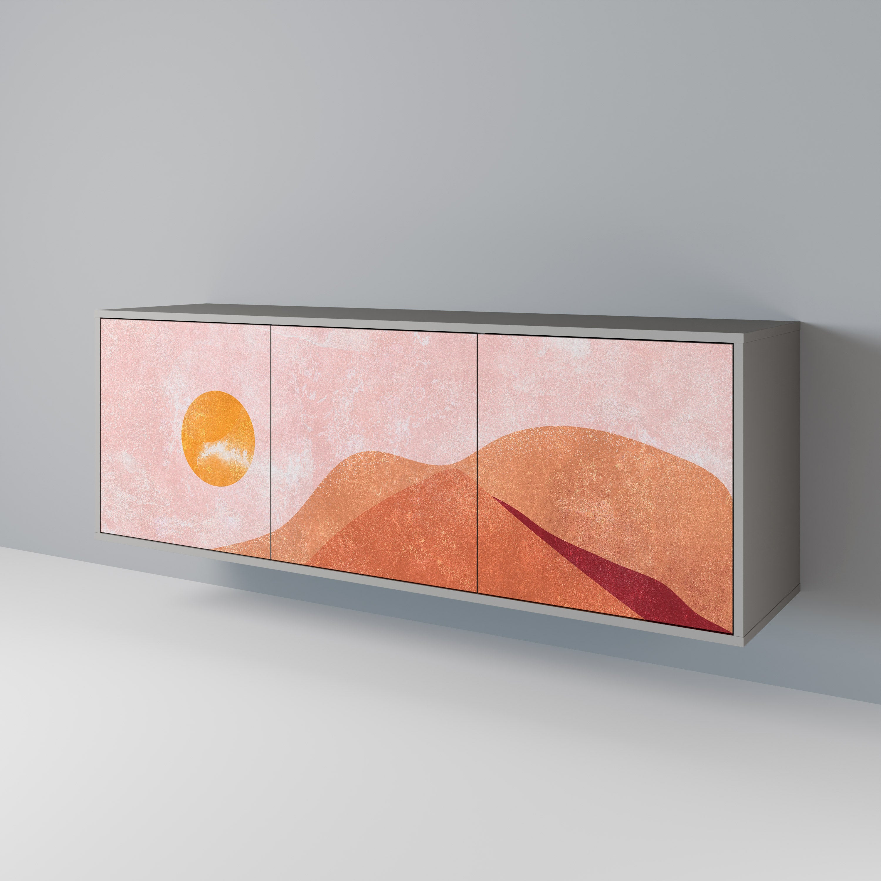 LUMINOUS SUNLIGHT 3-Door Sideboard