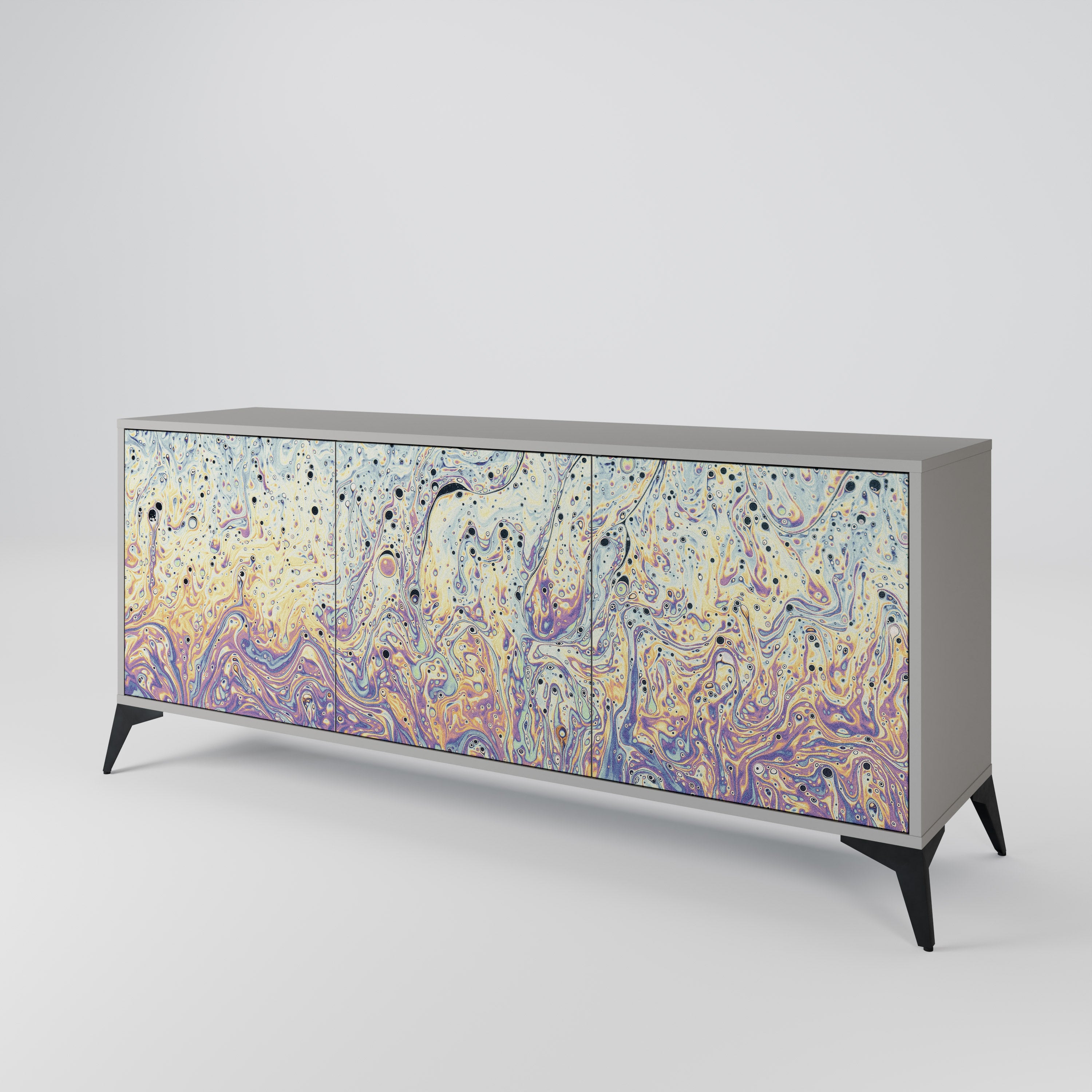 MOSAIC OF COLORS 3-Door Sideboard