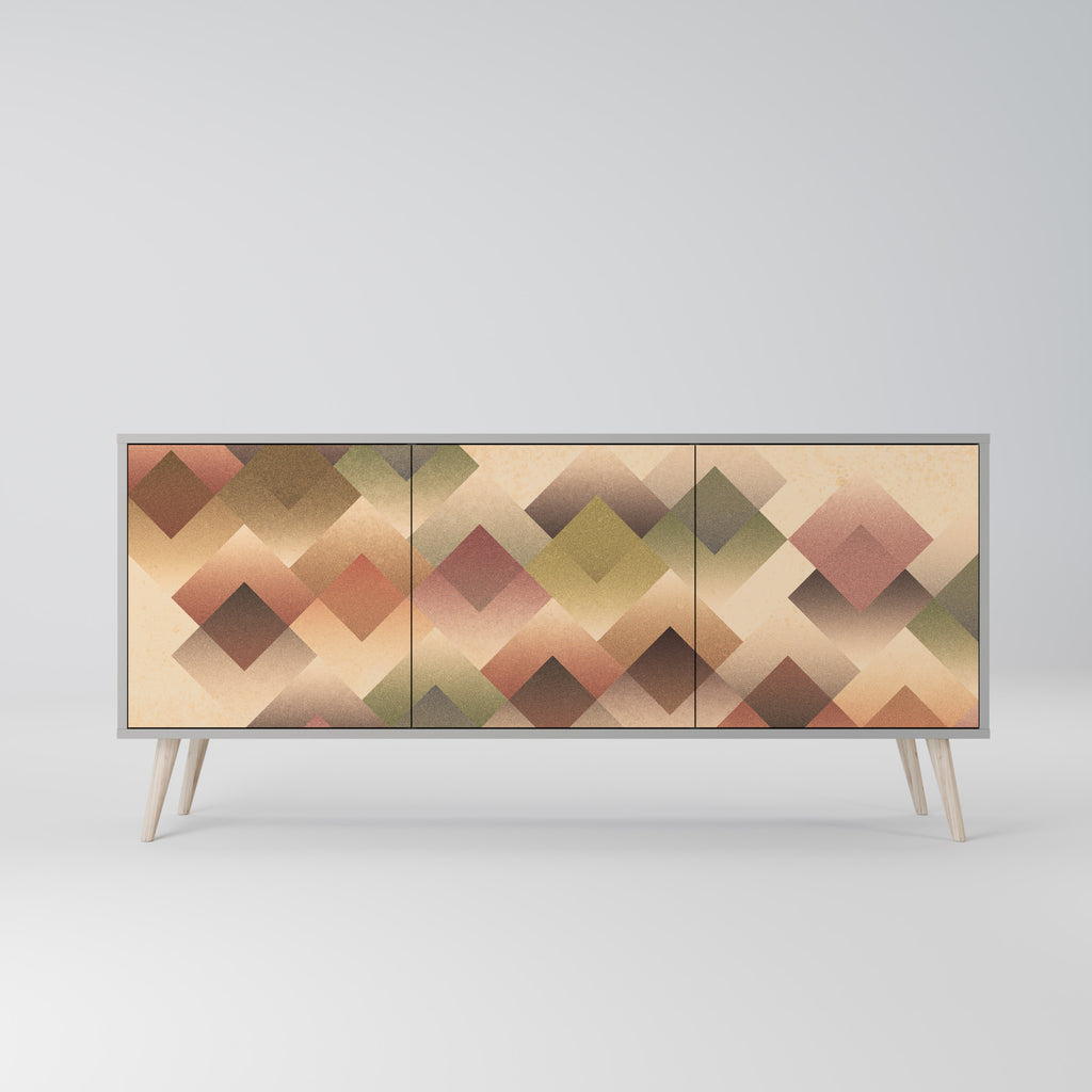 GEOMETRIC FUSION 3-Door Sideboard
