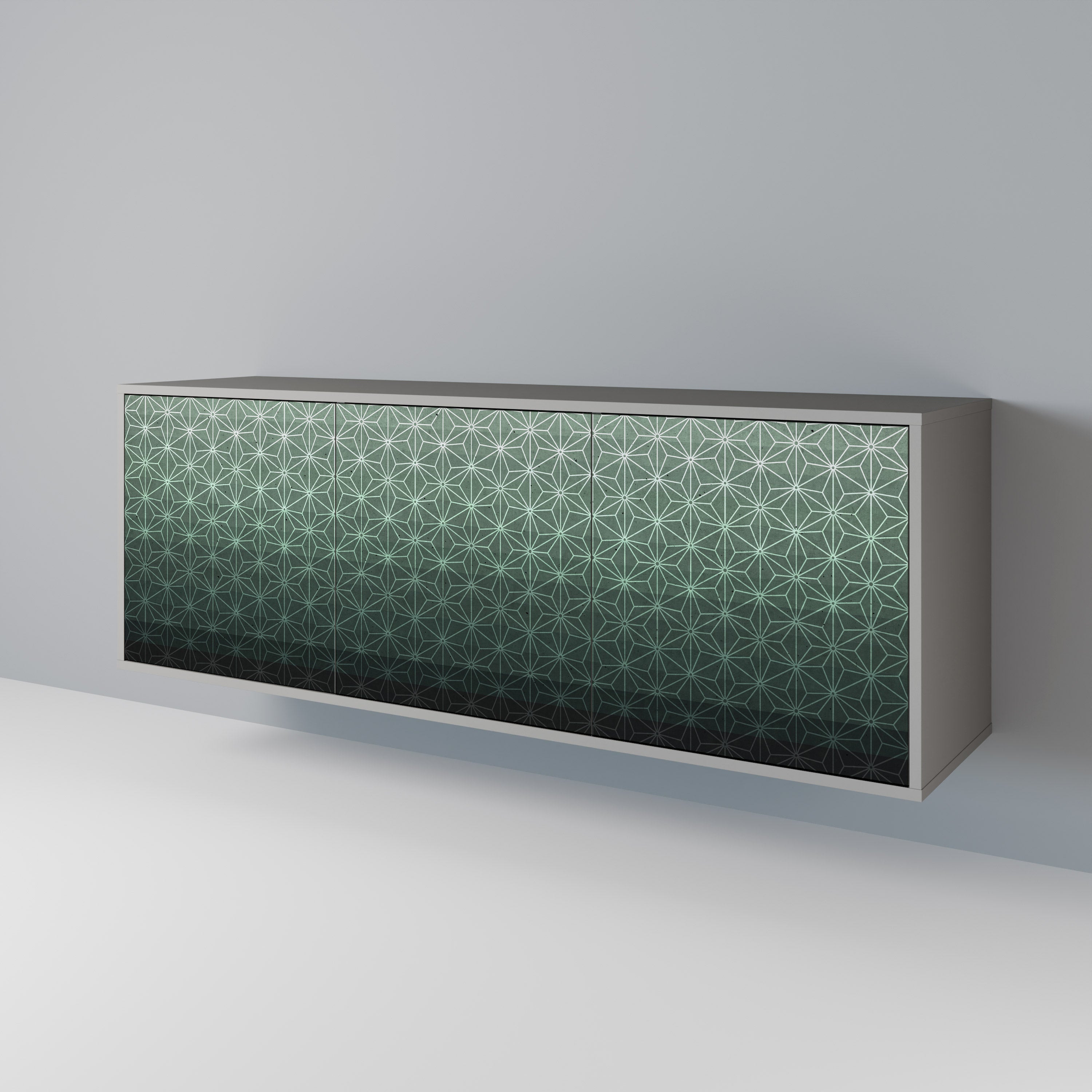 ORNAMENTAL GLIMMER Třídveřová komoda