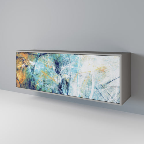 ABSTRACT THOUGHTS 3-Door Sideboard