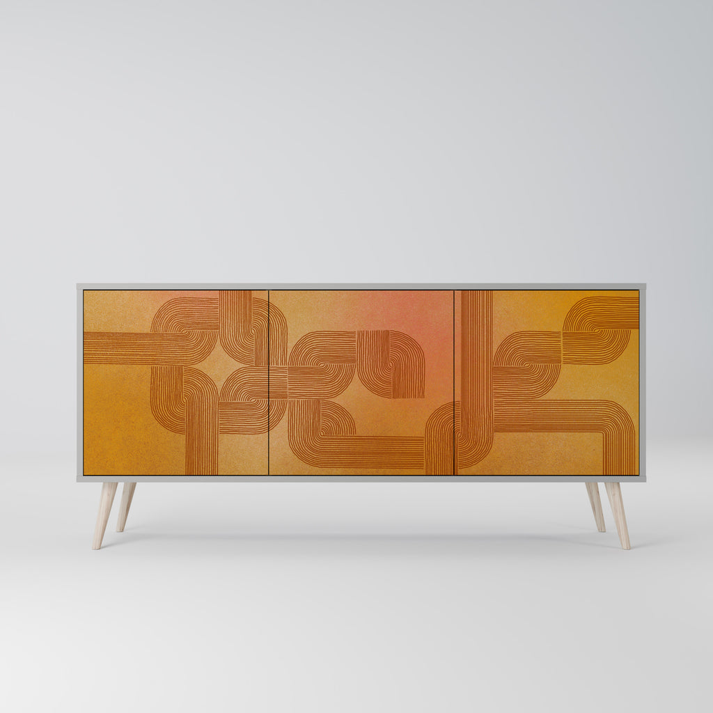 STRENGTHENING RELATION Třídveřová komoda