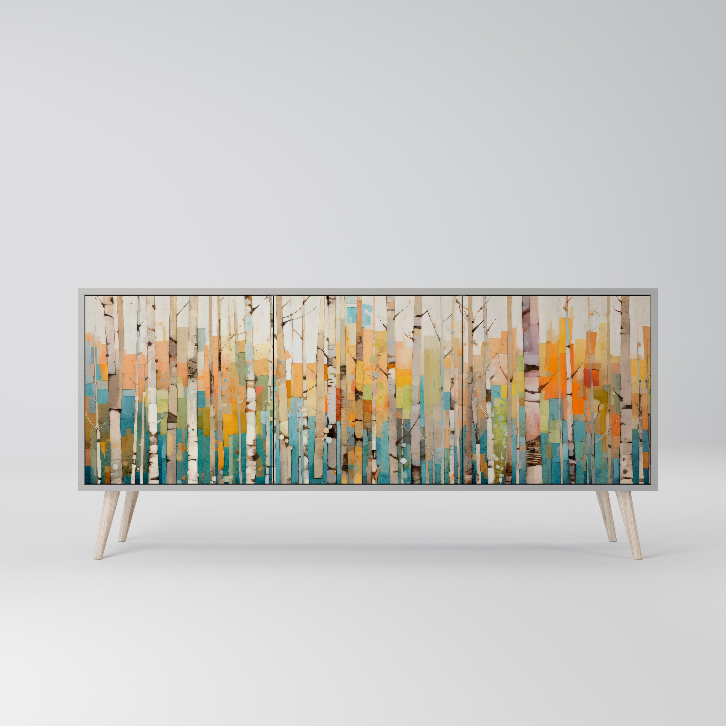 BIRCH KALEIDOSCOPE 3-Door Sideboard
