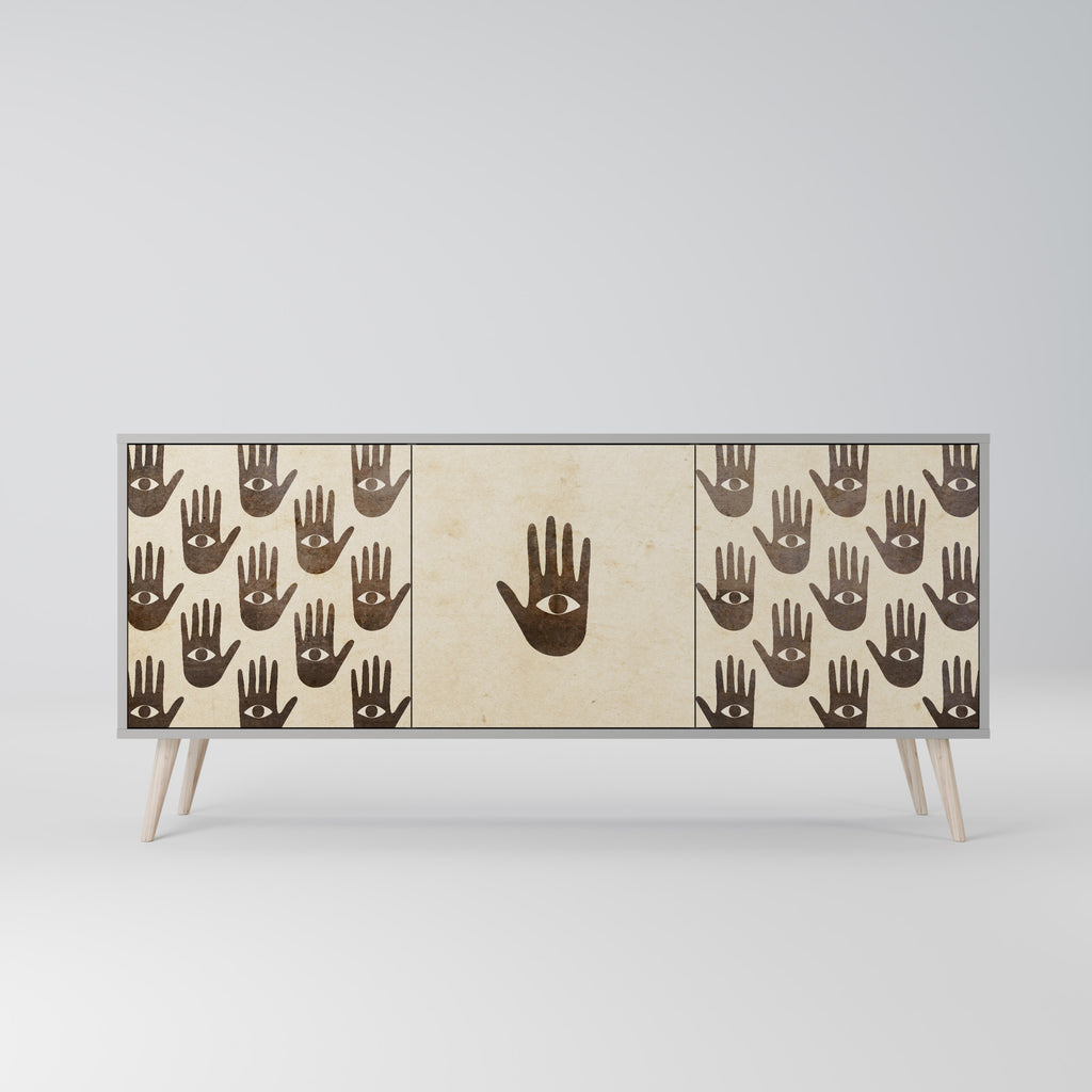 SEE MORE Třídveřová komoda