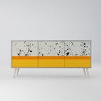 DYED BY ORANGE 3-Door Sideboard