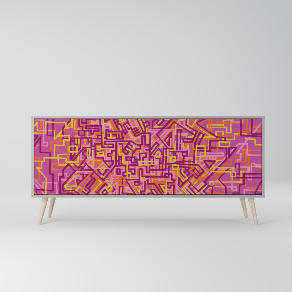 LOVELY MEMORIES Třídveřová komoda