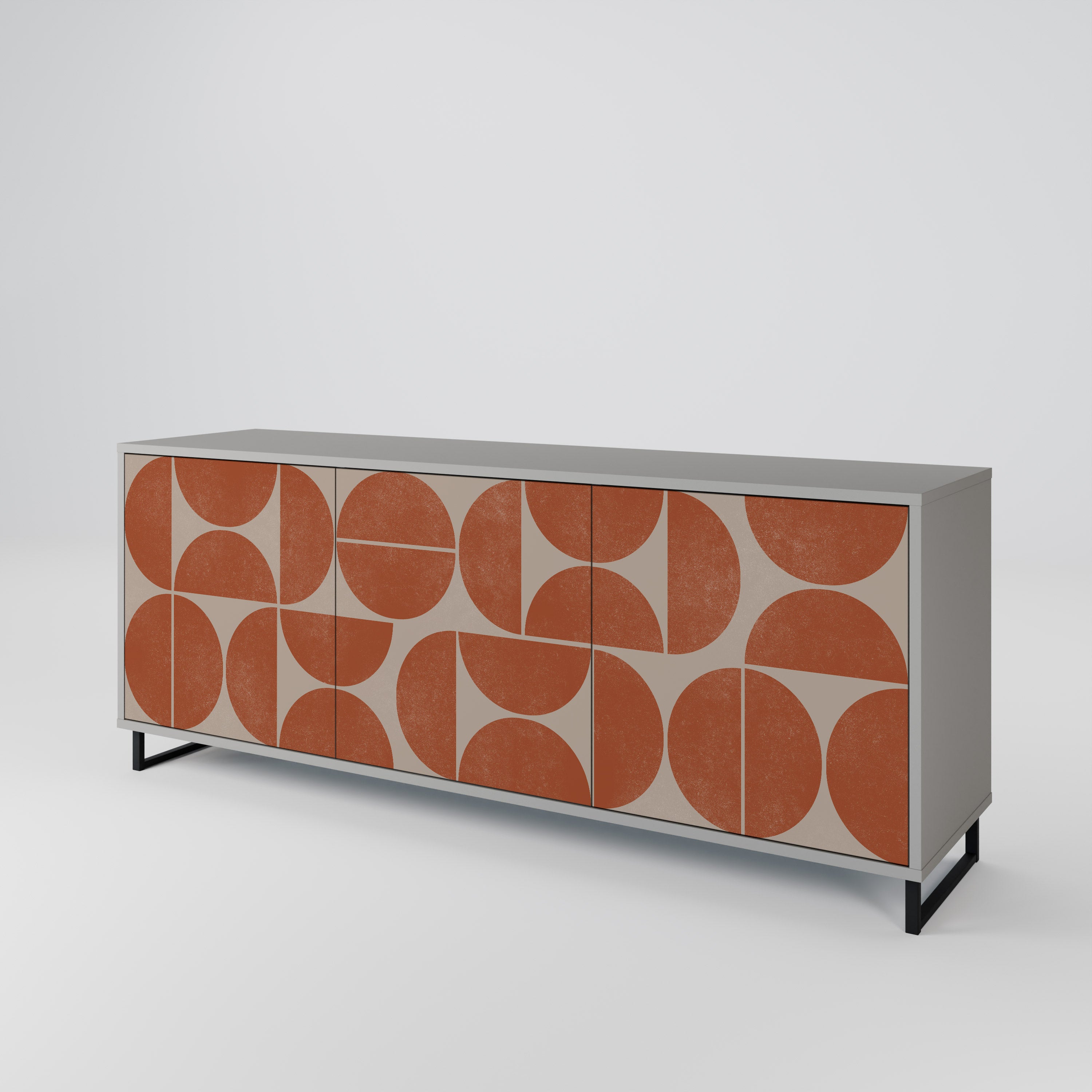 REPETITION COMPULSION 3-Door Sideboard