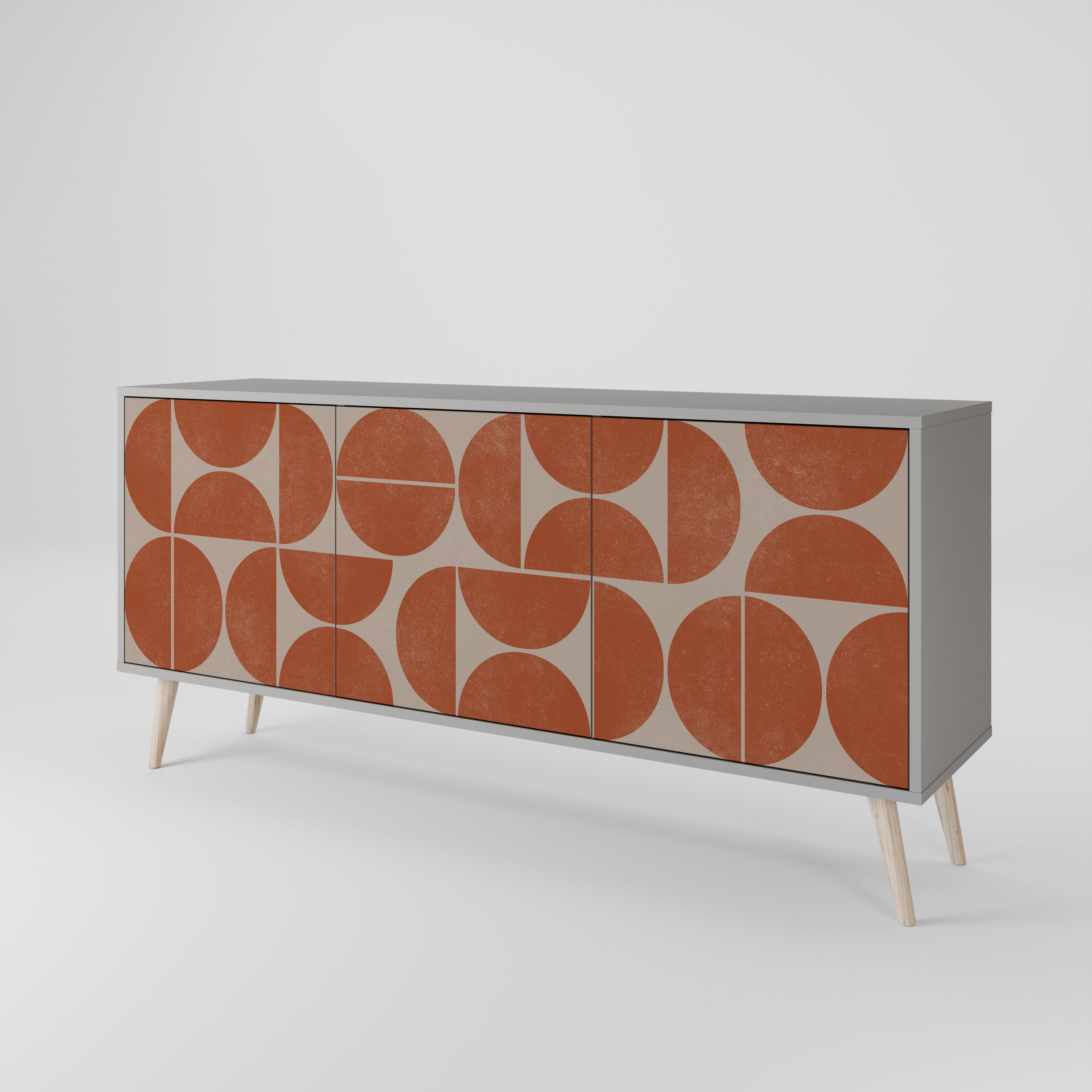 REPETITION COMPULSION 3-Door Sideboard