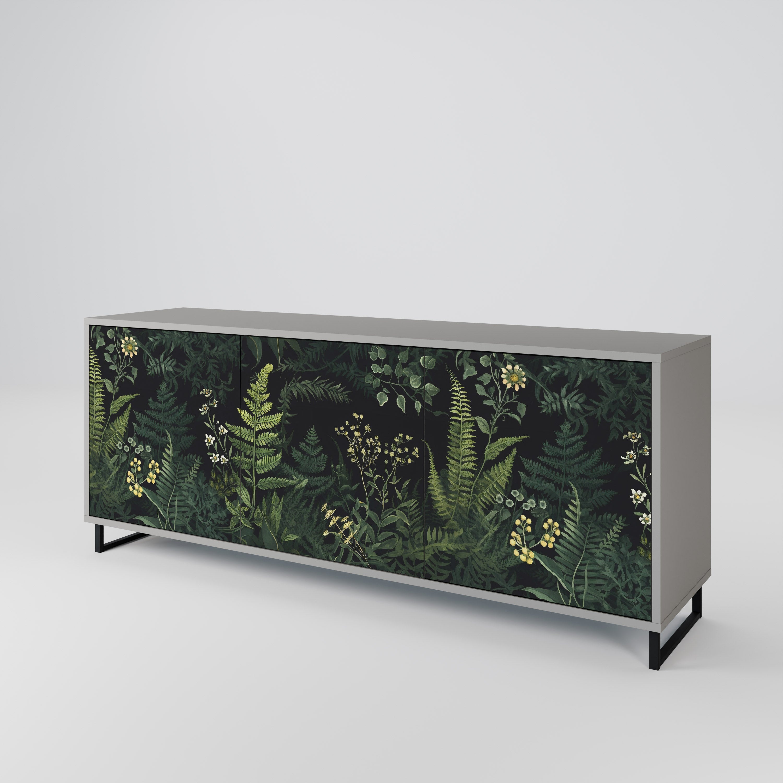FERN FLOWERS 3-Door Sideboard