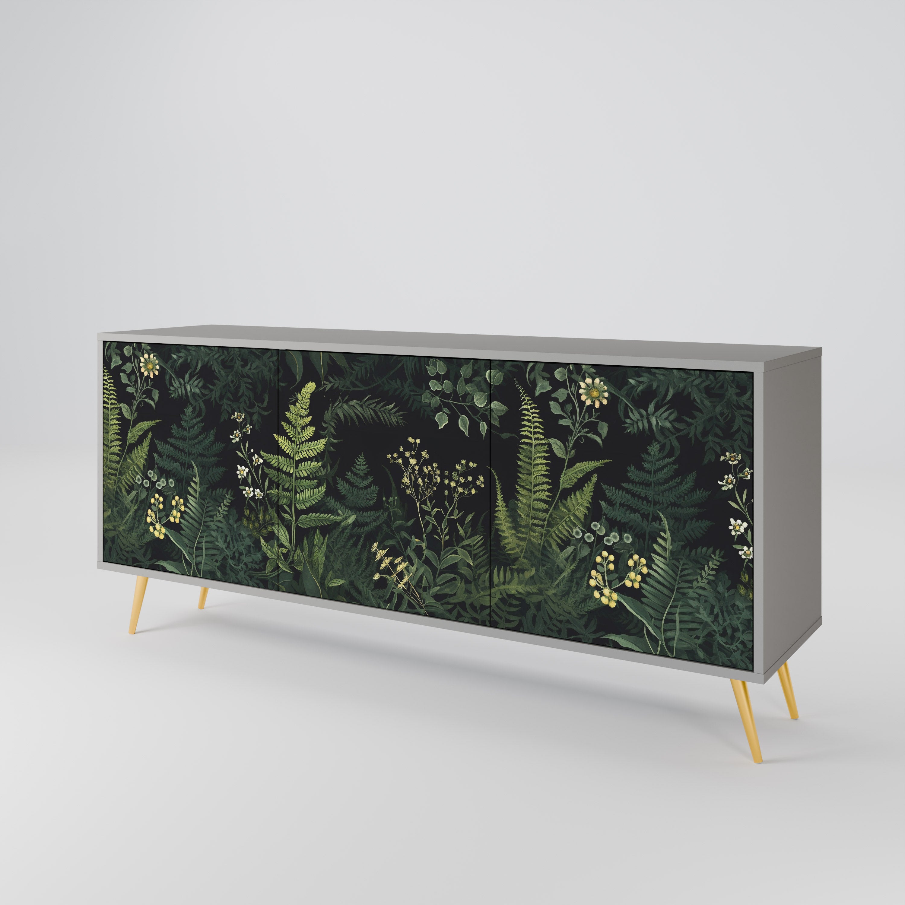 FERN FLOWERS 3-Door Sideboard