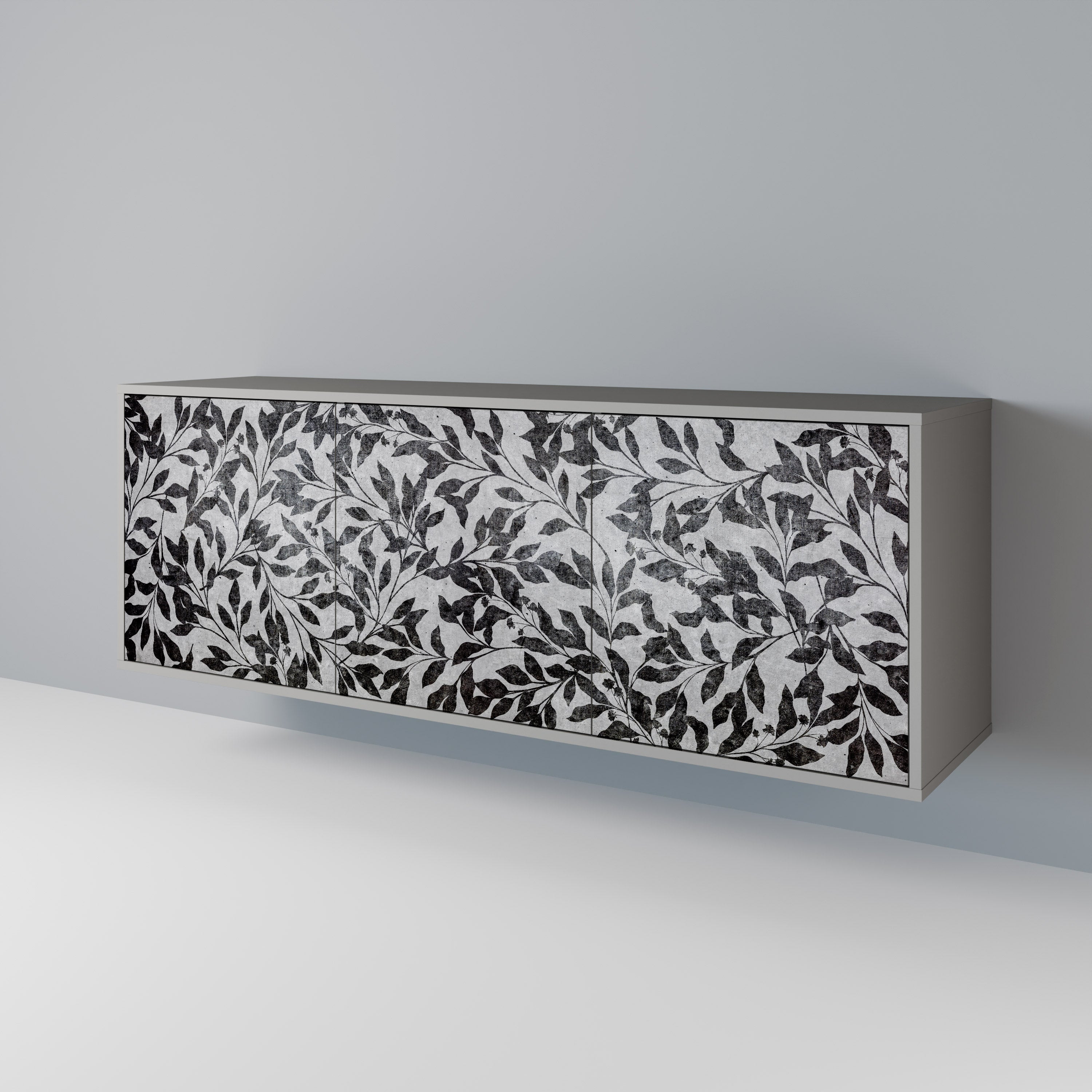 CHARCOAL SPROUT 3-Door Sideboard