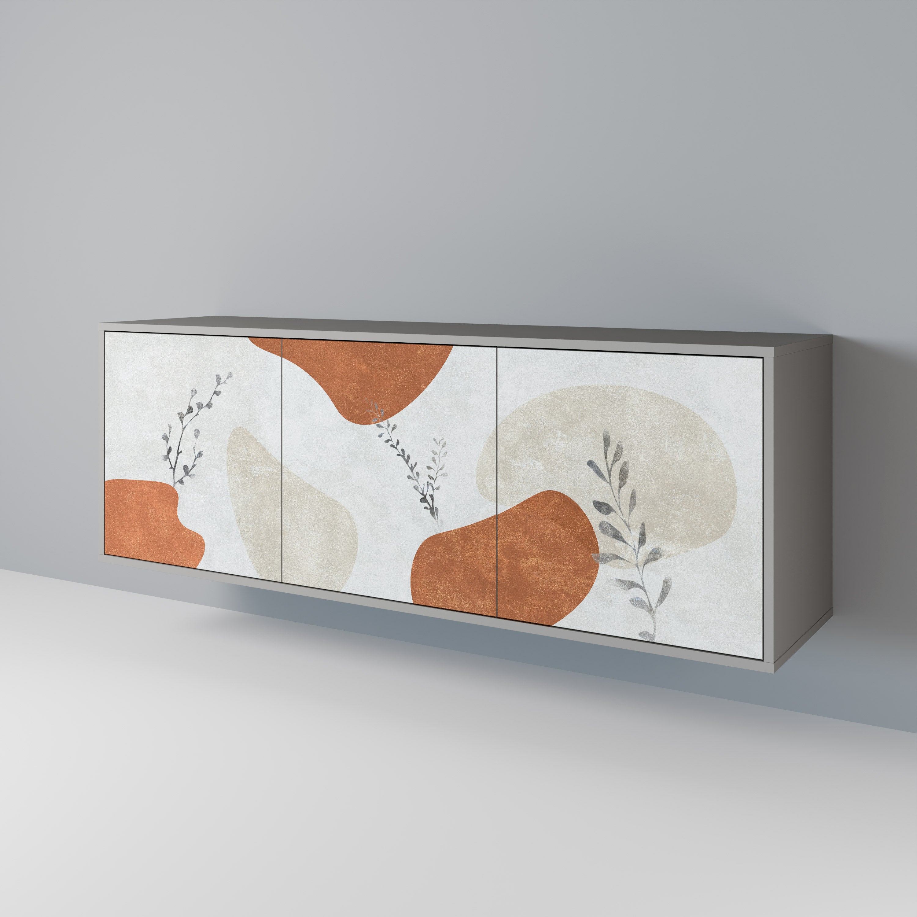 TRANQUIL TWIG 3-Door Sideboard