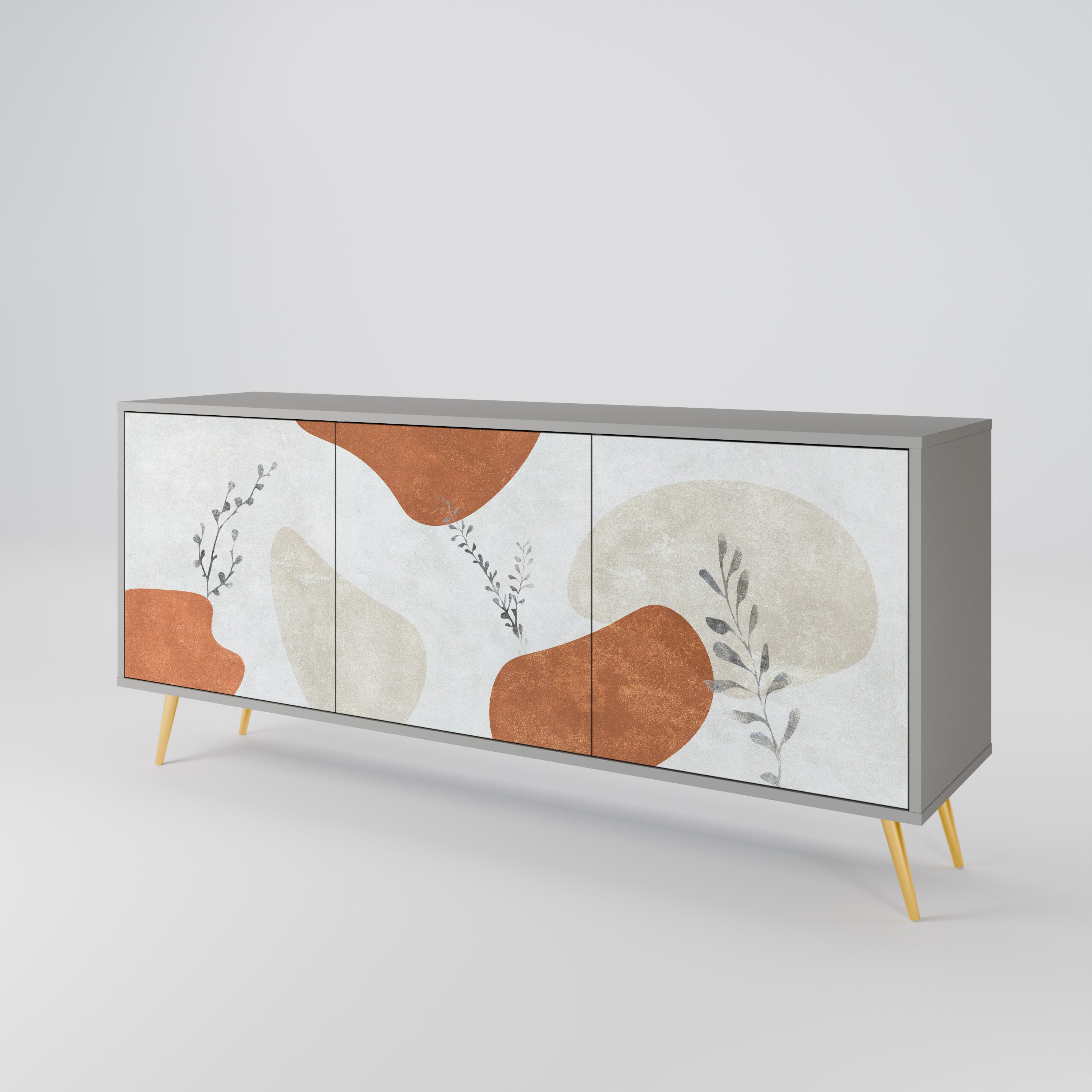 TRANQUIL TWIG 3-Door Sideboard