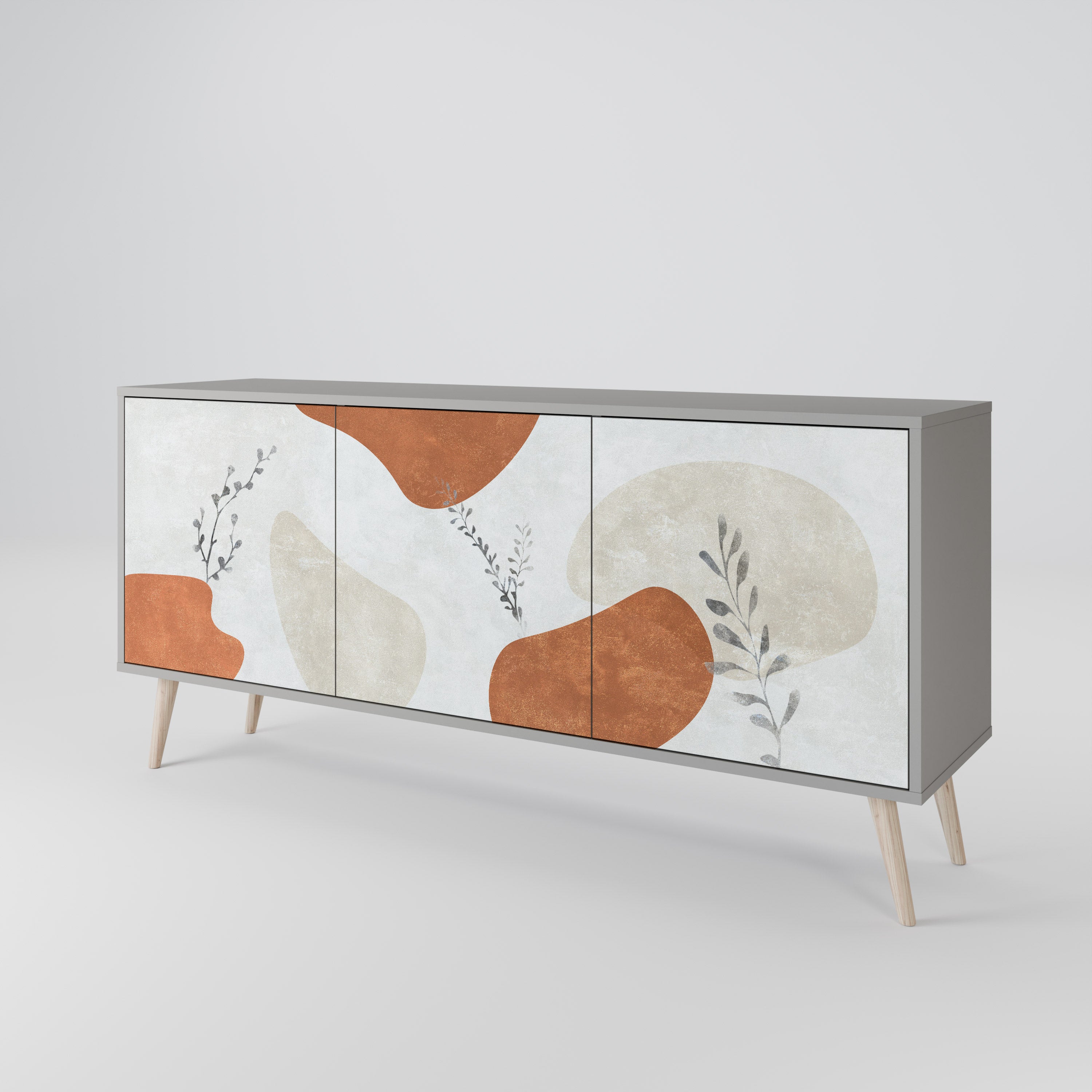 TRANQUIL TWIG 3-Door Sideboard