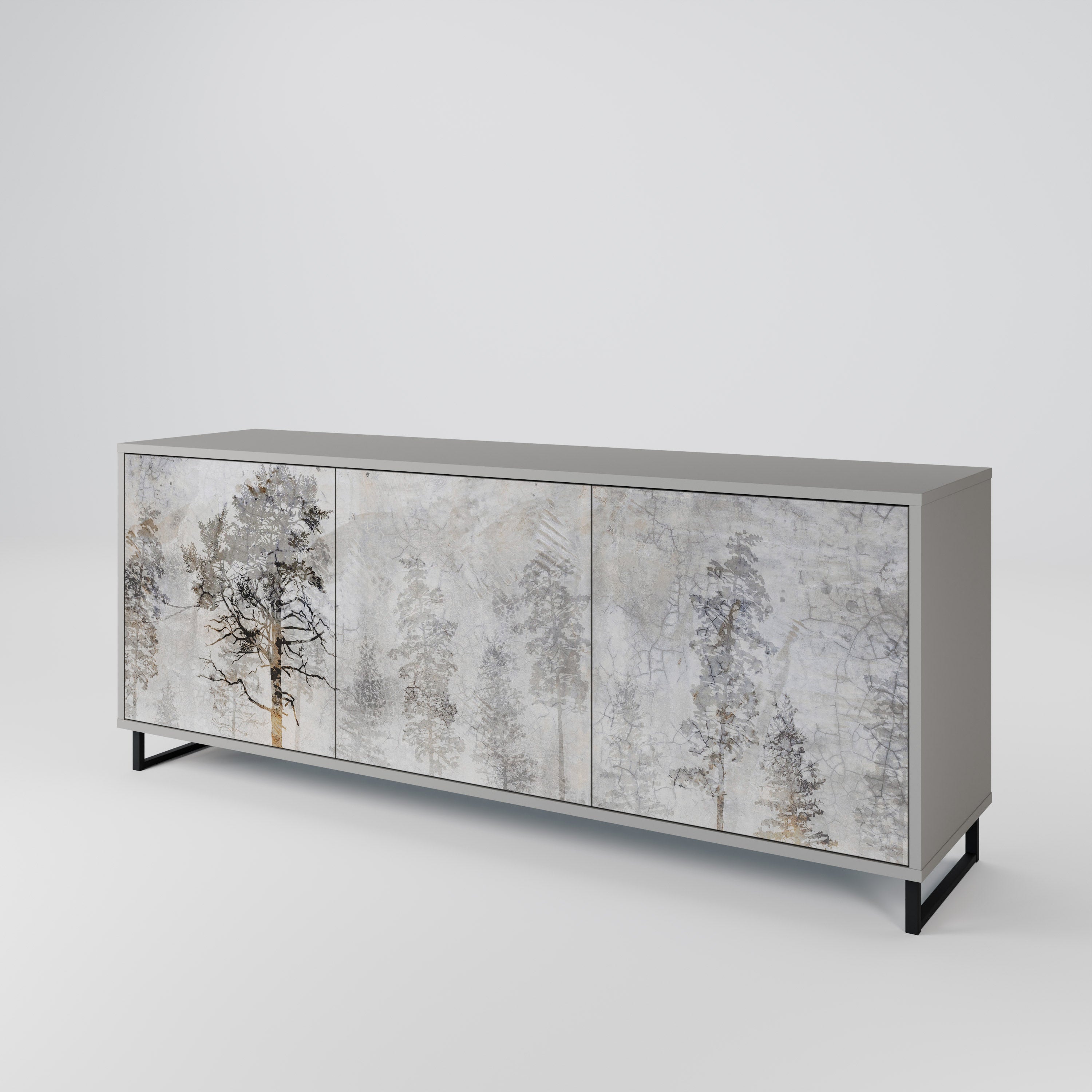 FADE IN THE TREES 3-Door Sideboard