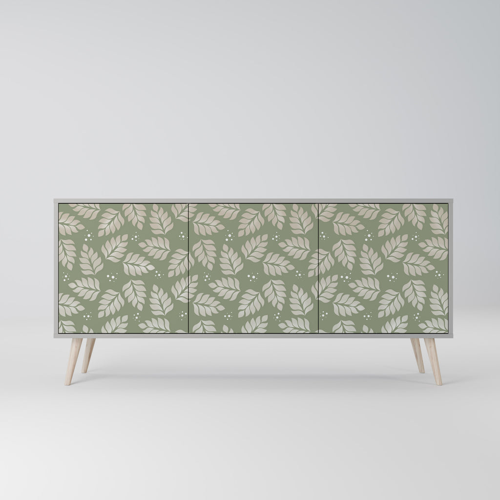 LEAVES ON GREEN 3-Door Sideboard