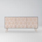 LEAVES ON BEIGE 3-Door Sideboard