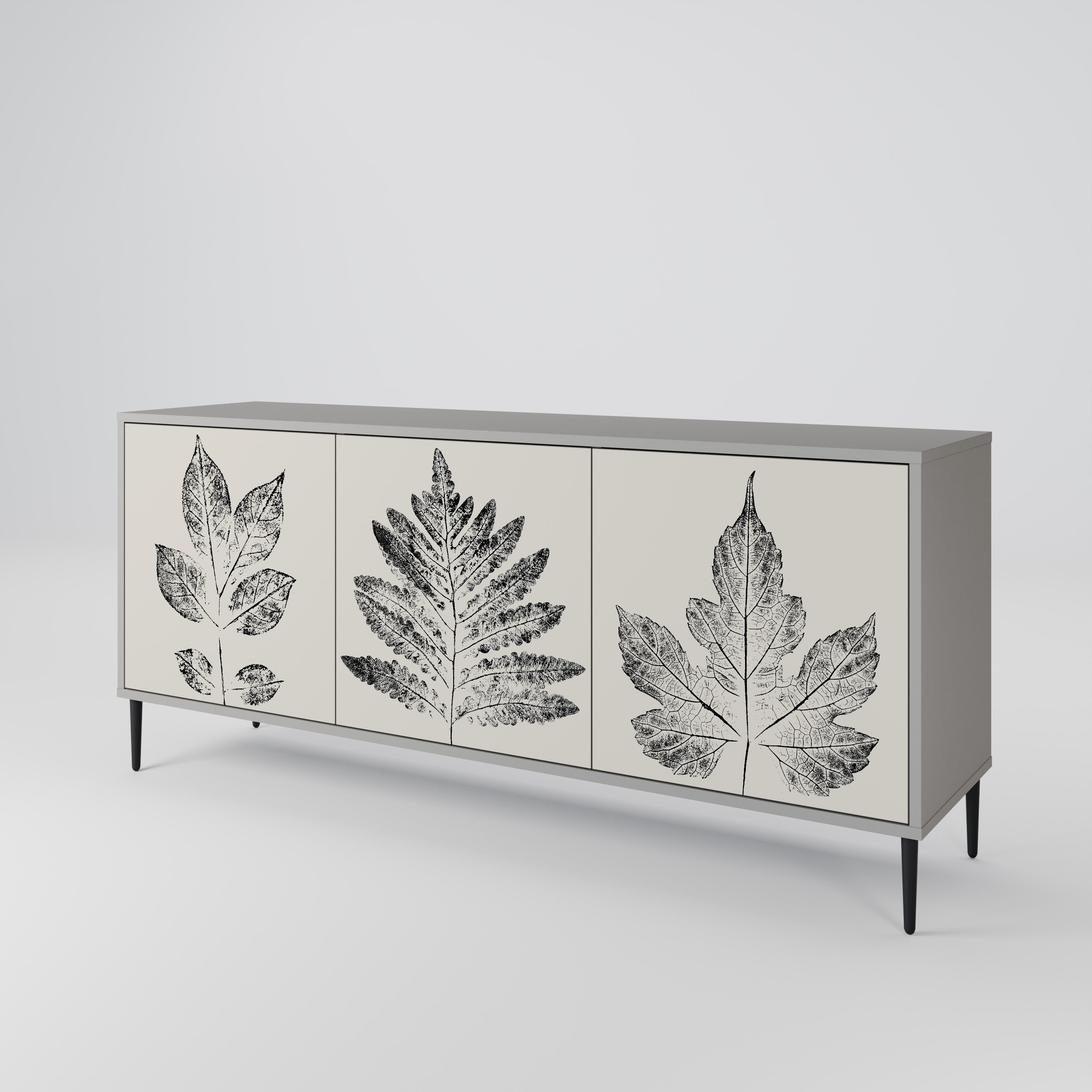 LEAFY STAMPS 3-Door Sideboard