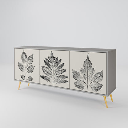 LEAFY STAMPS Třídveřová komoda