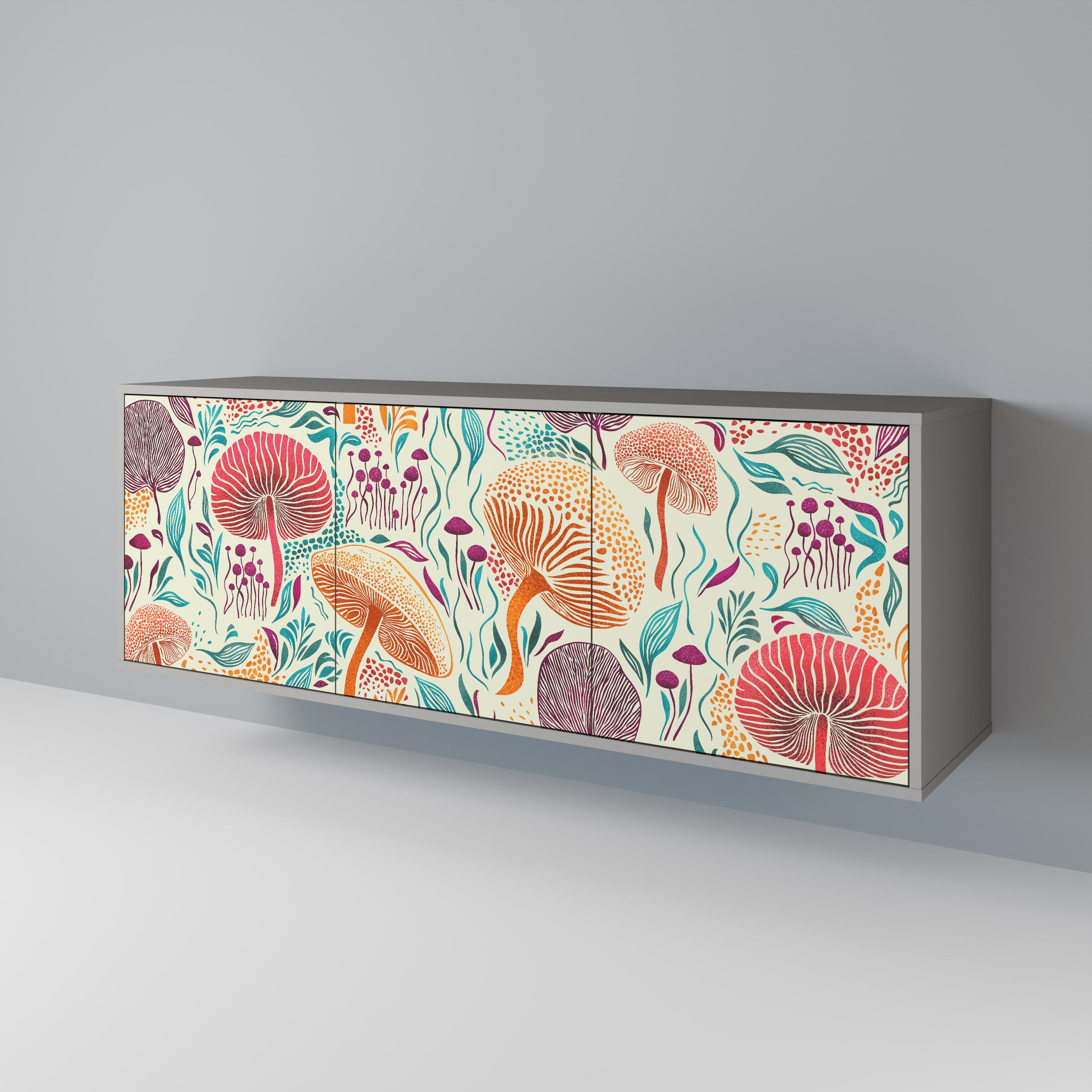 FUNGUS FANTASY 3-Door Sideboard