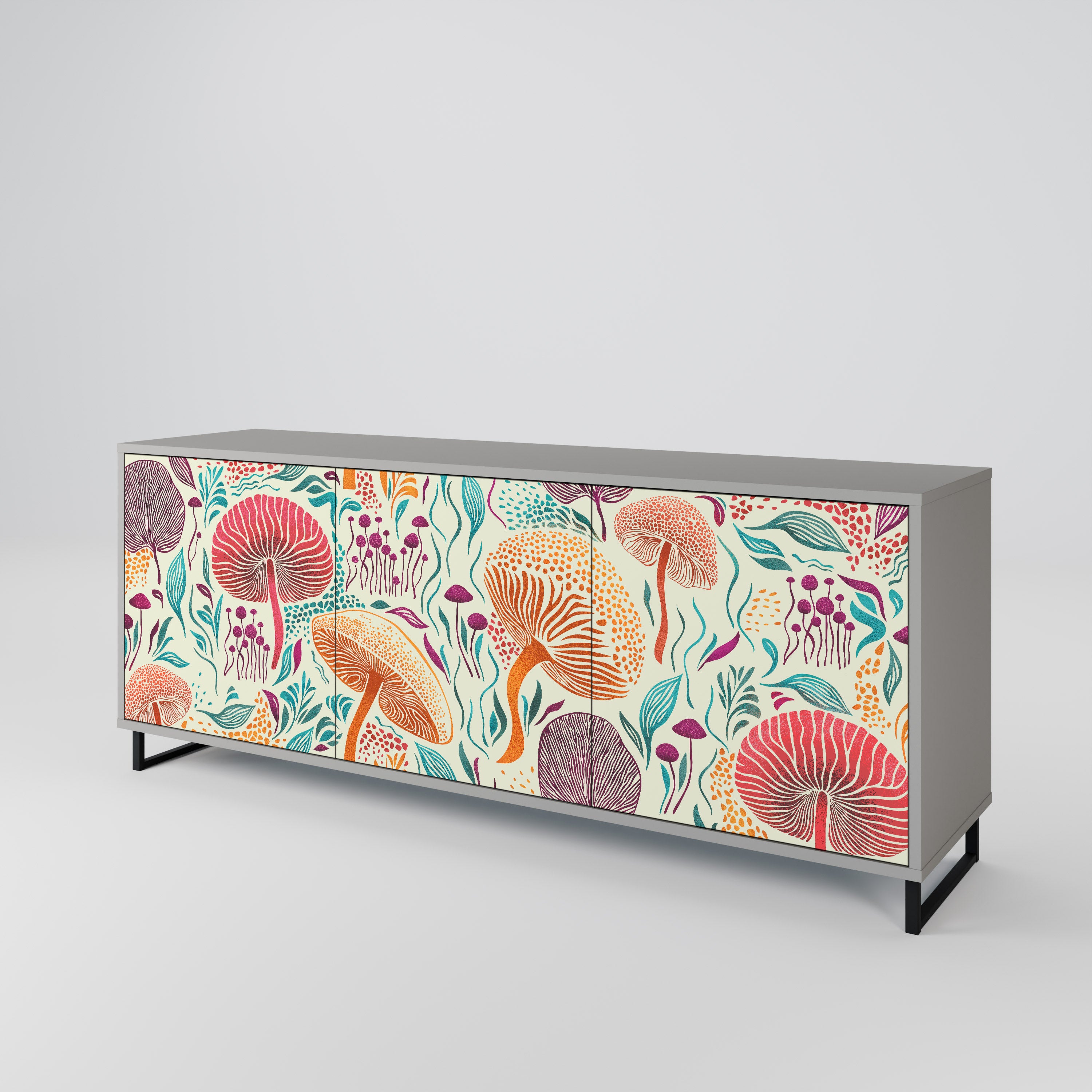 FUNGUS FANTASY 3-Door Sideboard