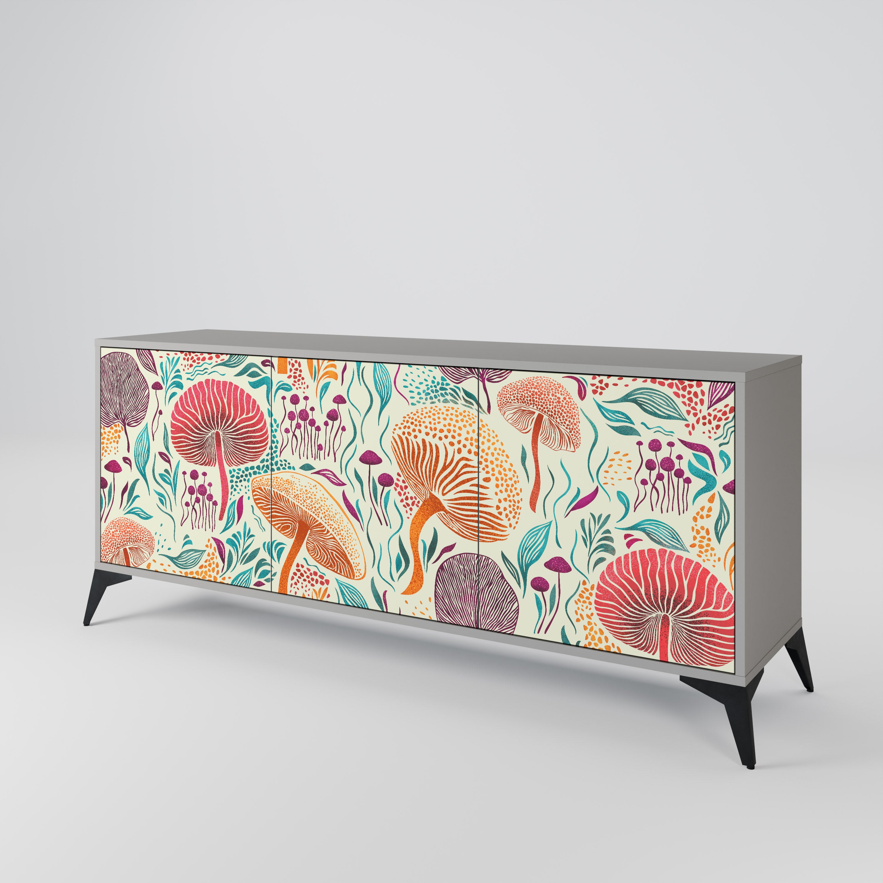 FUNGUS FANTASY 3-Door Sideboard