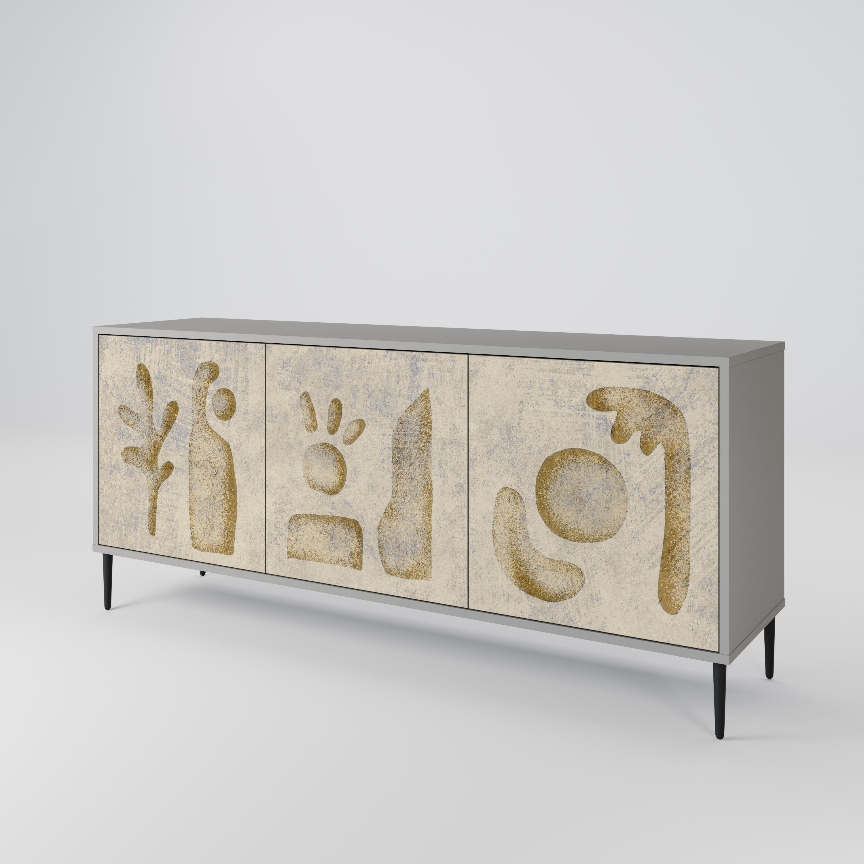 SAND SCULPTURES 3-Door Sideboard