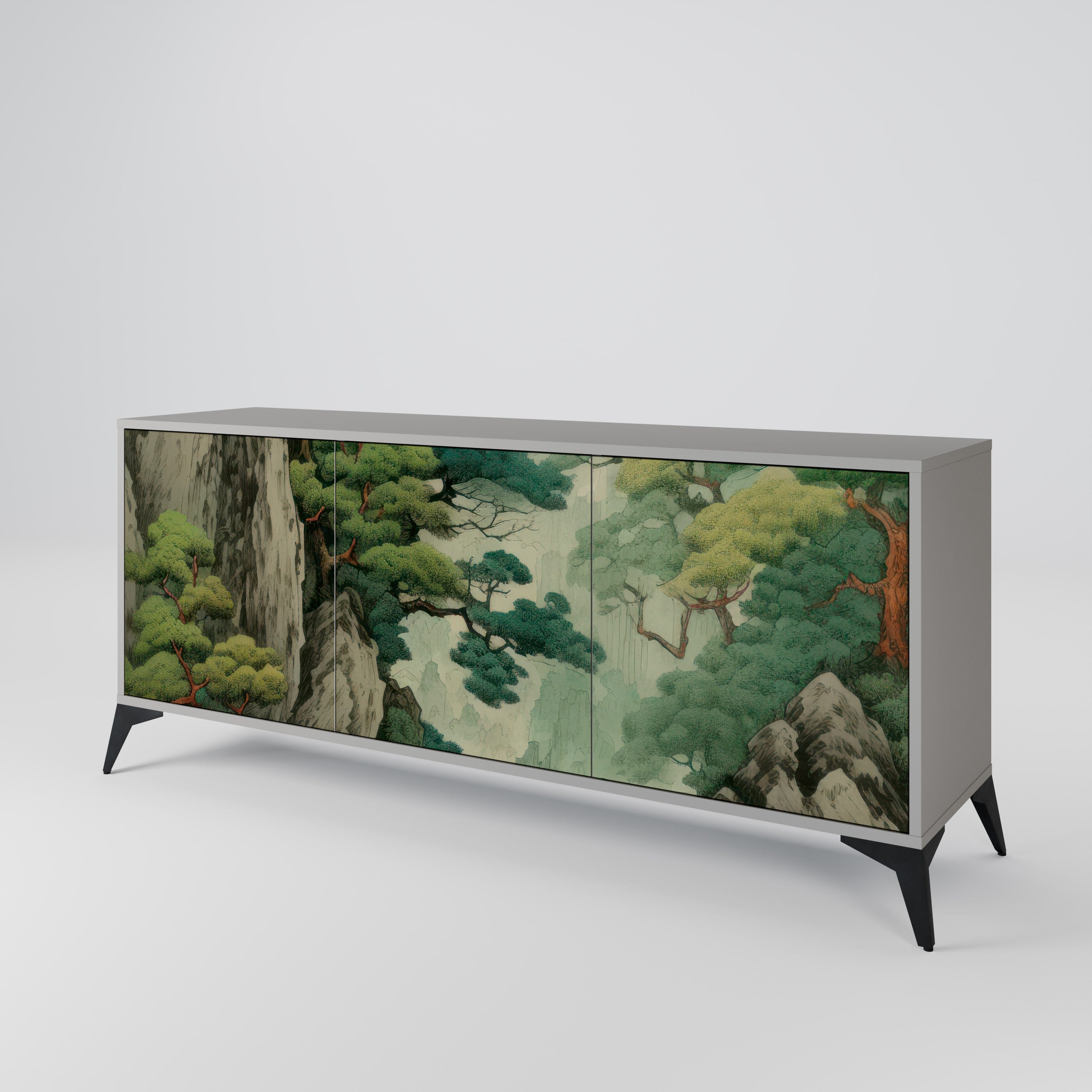 VERDURE ABYSS 3-Door Sideboard