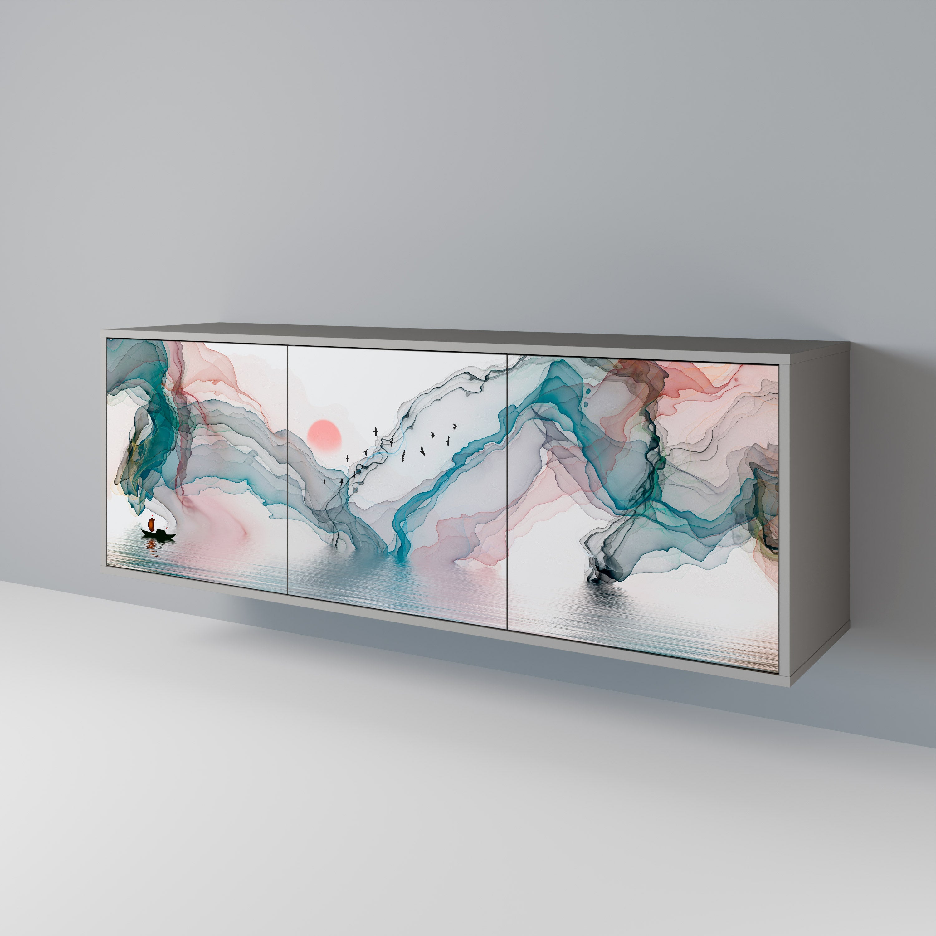 VELVET CROSSING 3-Door Sideboard