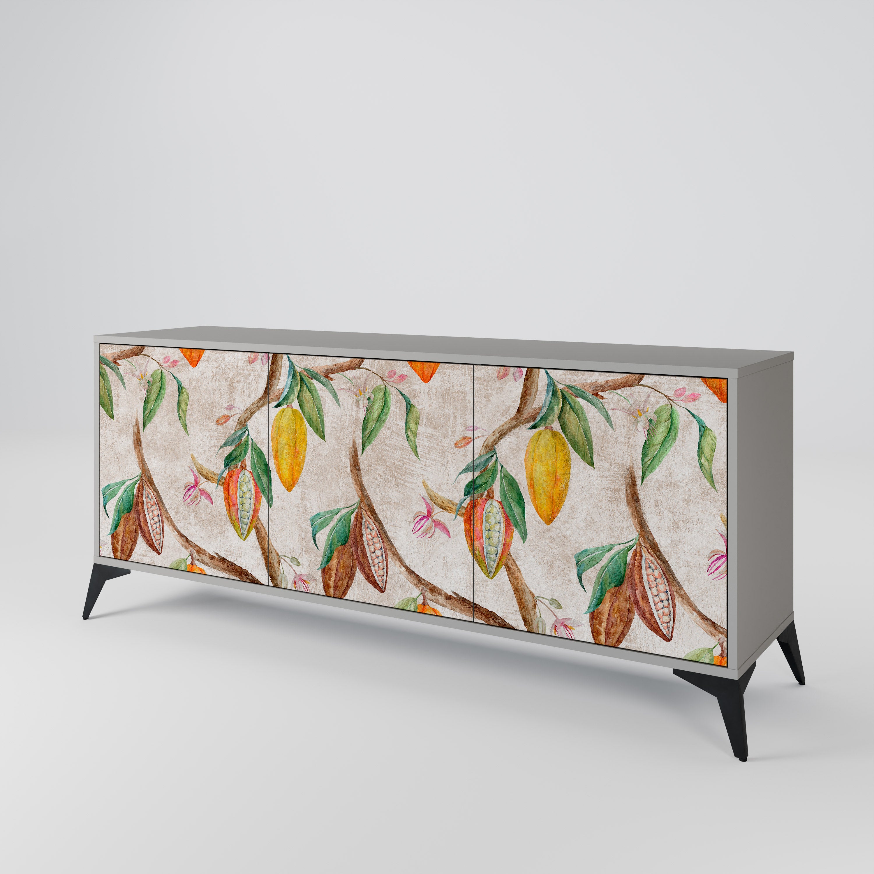 COCOA FRUITS 3-Door Sideboard