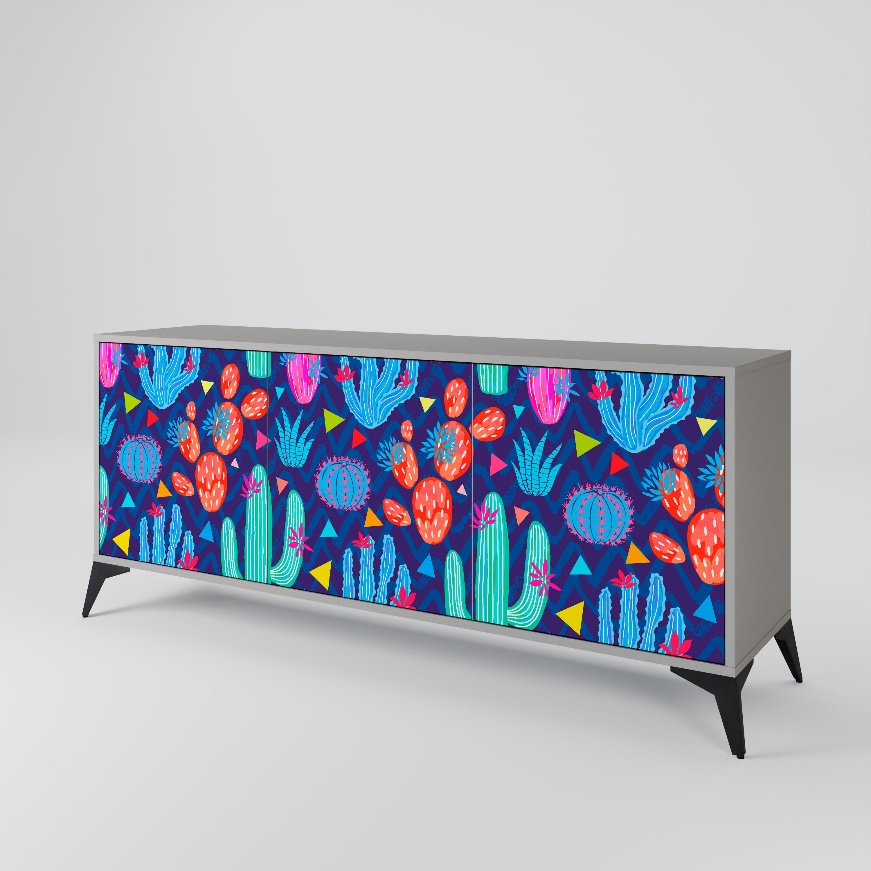 CACTUS VIBES 3-Door Sideboard