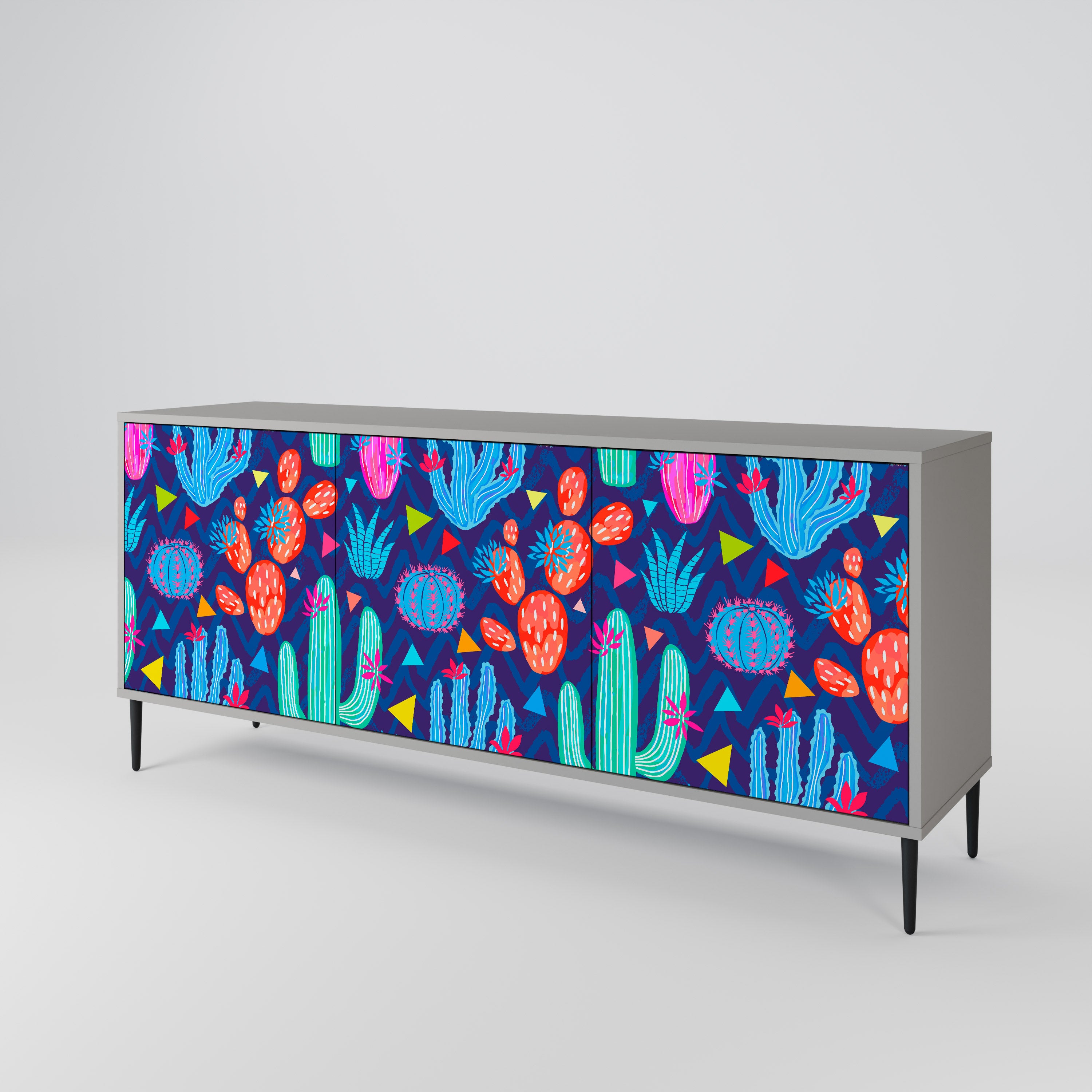 CACTUS VIBES 3-Door Sideboard