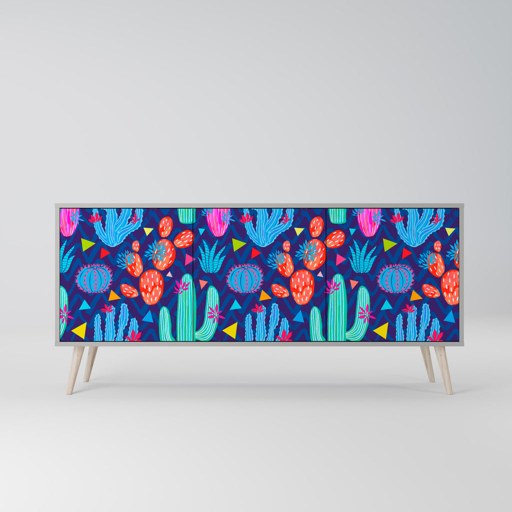 CACTUS VIBES 3-Door Sideboard