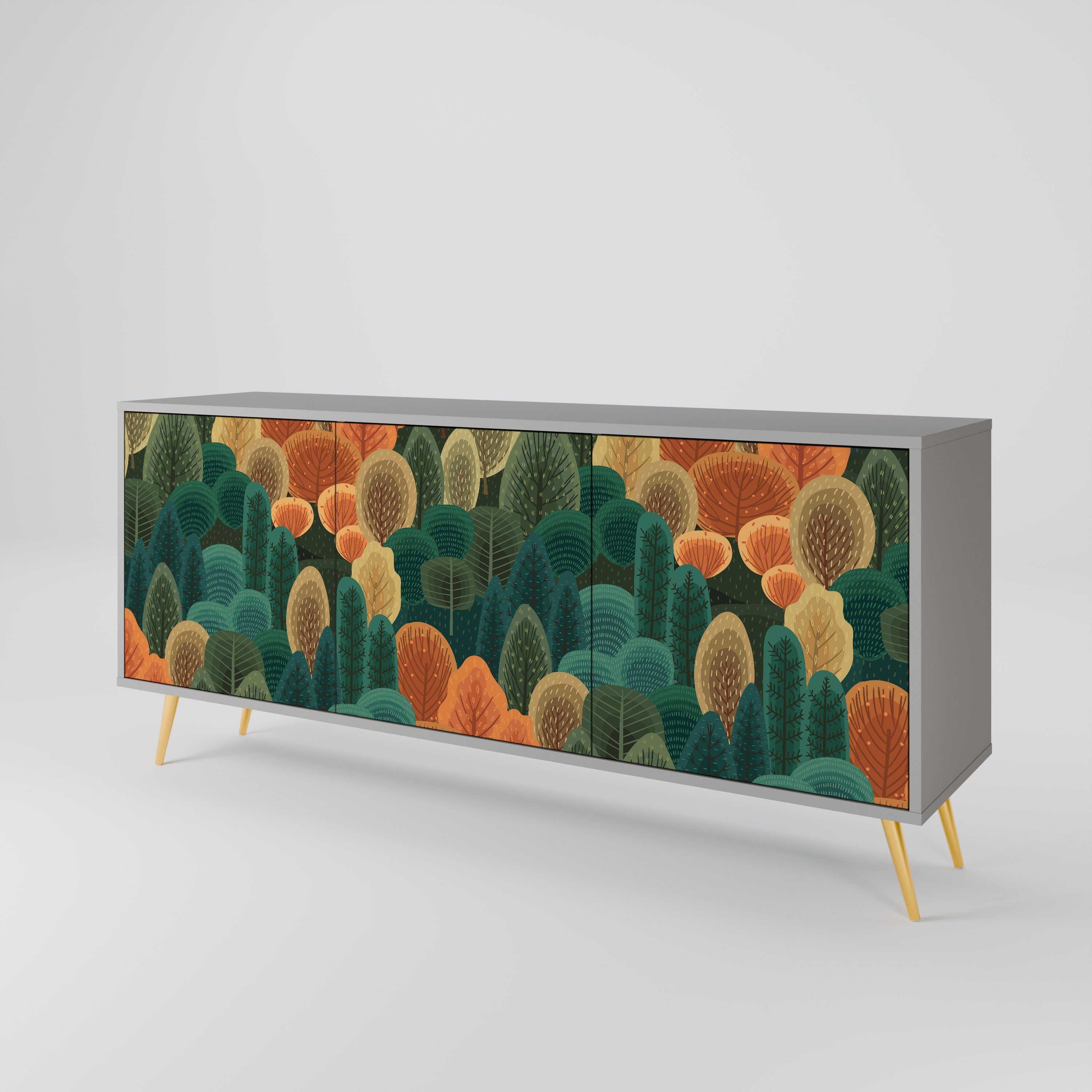 AUTUMN KALEIDOSCOPE 3-Door Sideboard