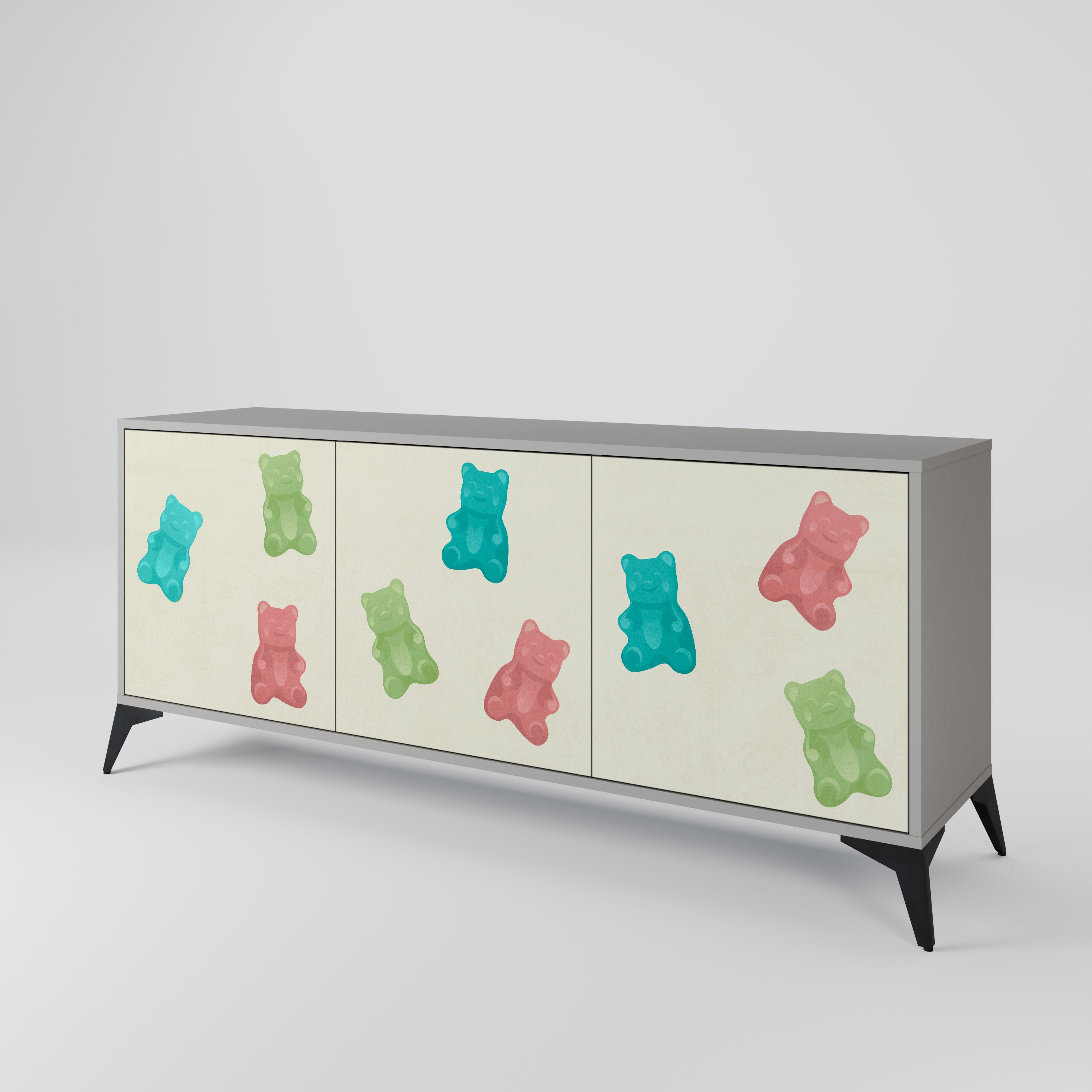 GUMMY BEARS 3-Door Sideboard