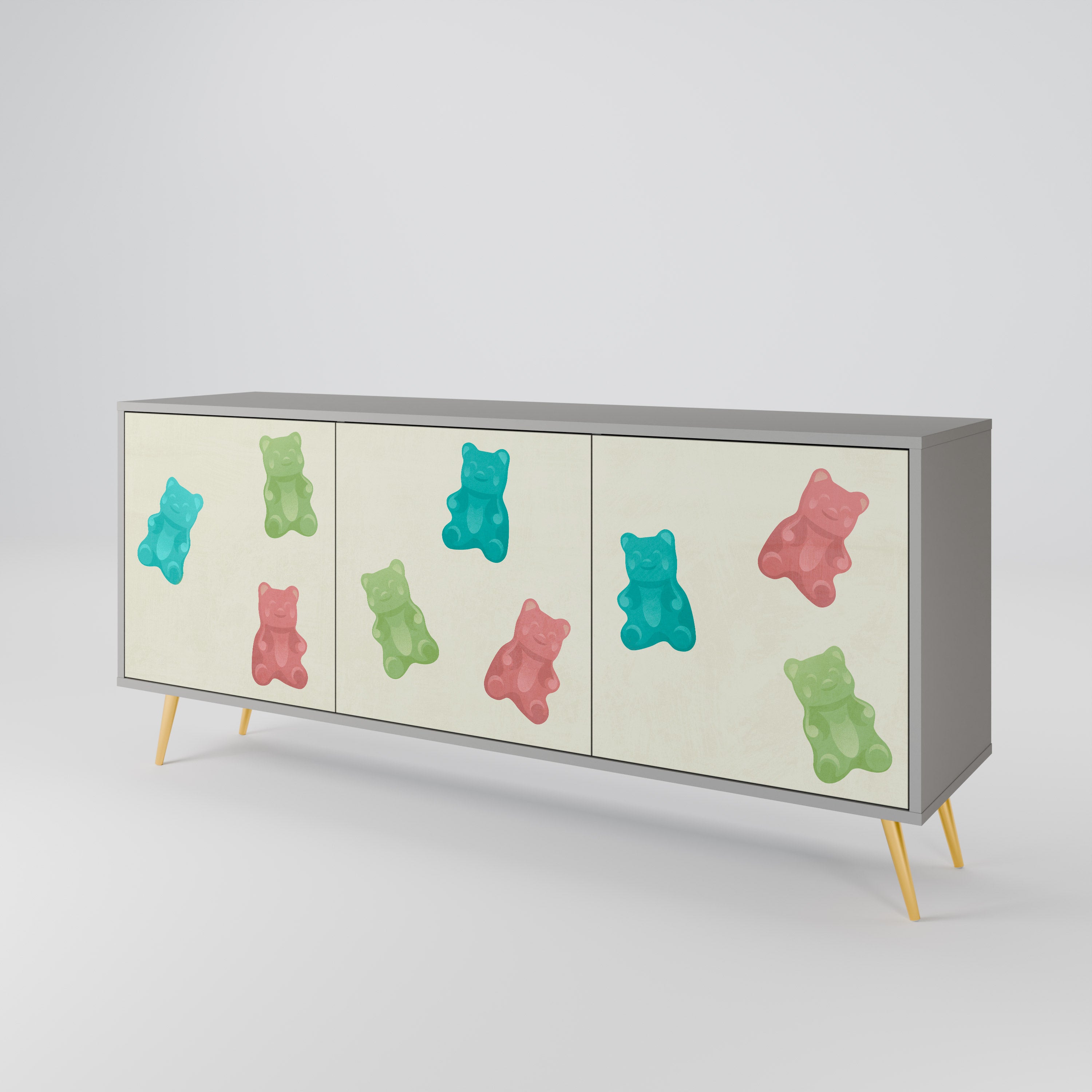 GUMMY BEARS 3-Door Sideboard
