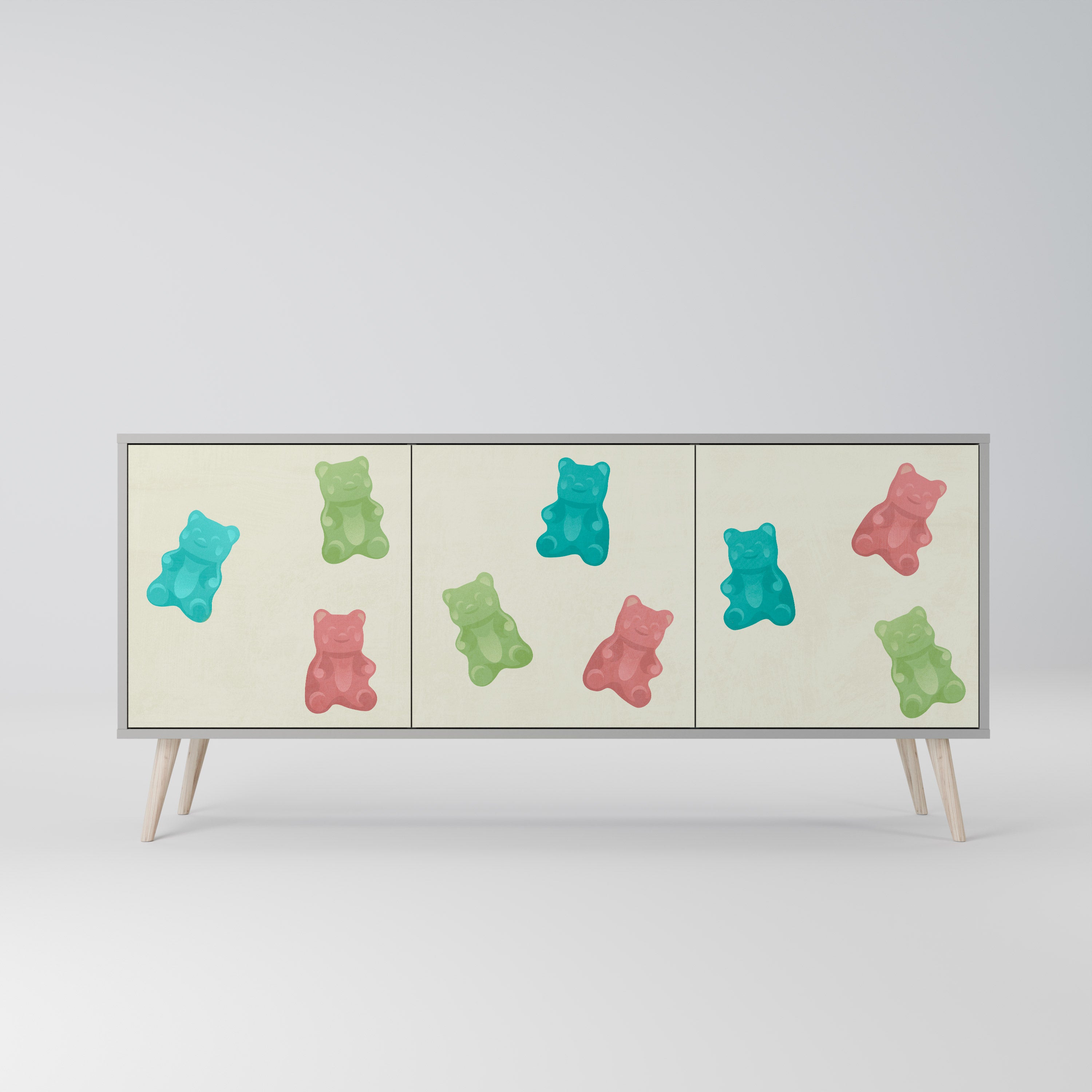 GUMMY BEARS 3-Door Sideboard