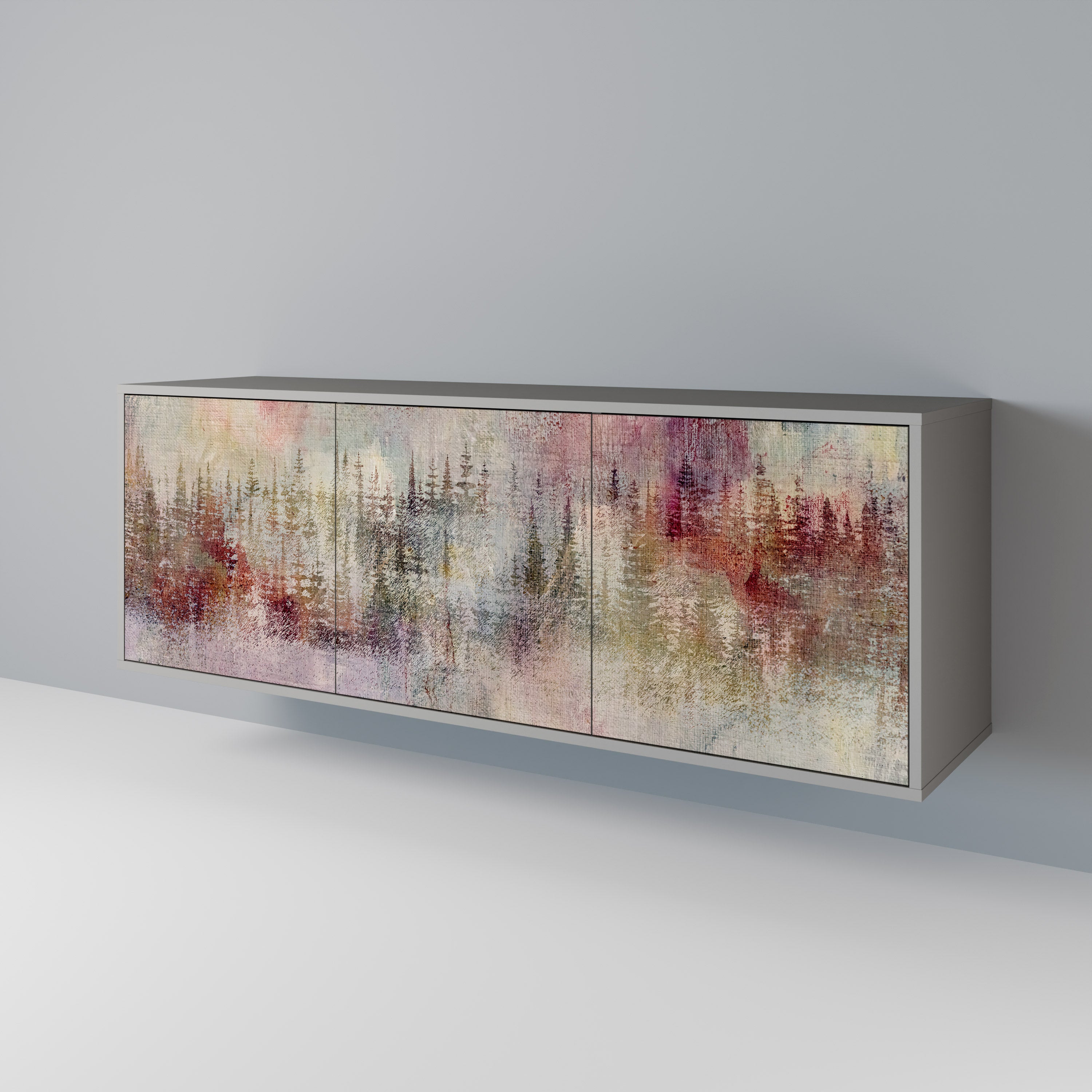 VEILED SUMMIT 3-Door Sideboard