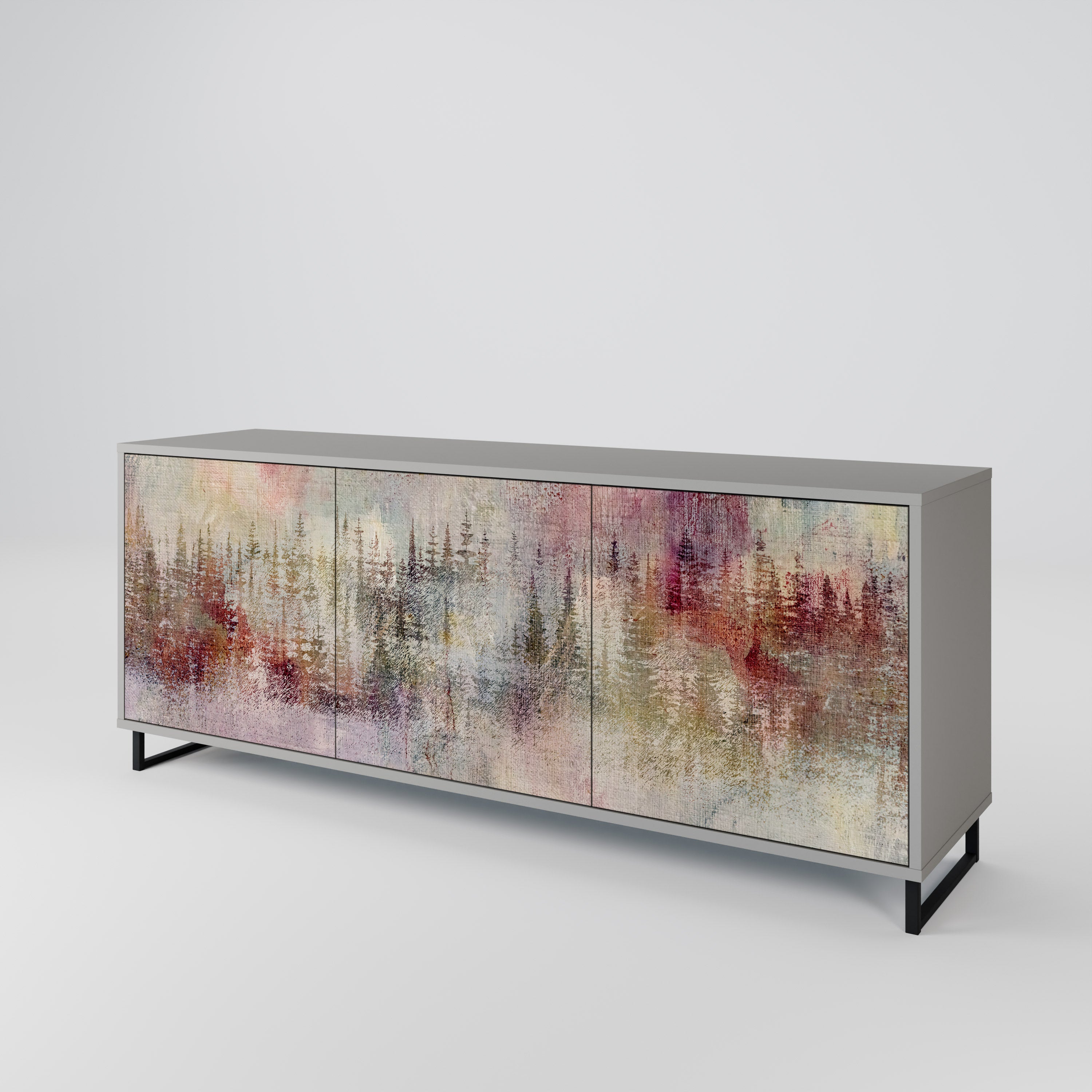 VEILED SUMMIT 3-Door Sideboard