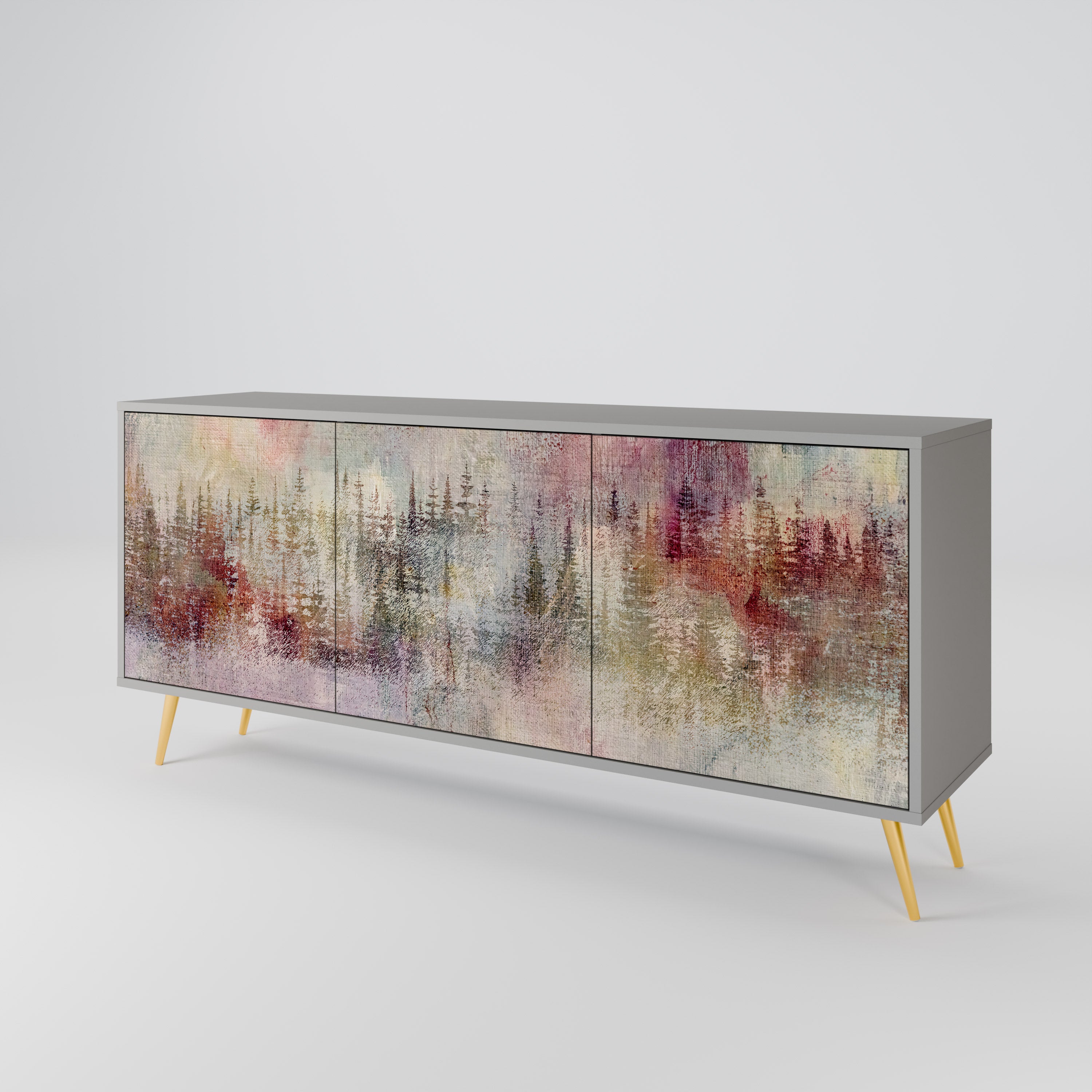 VEILED SUMMIT 3-Door Sideboard