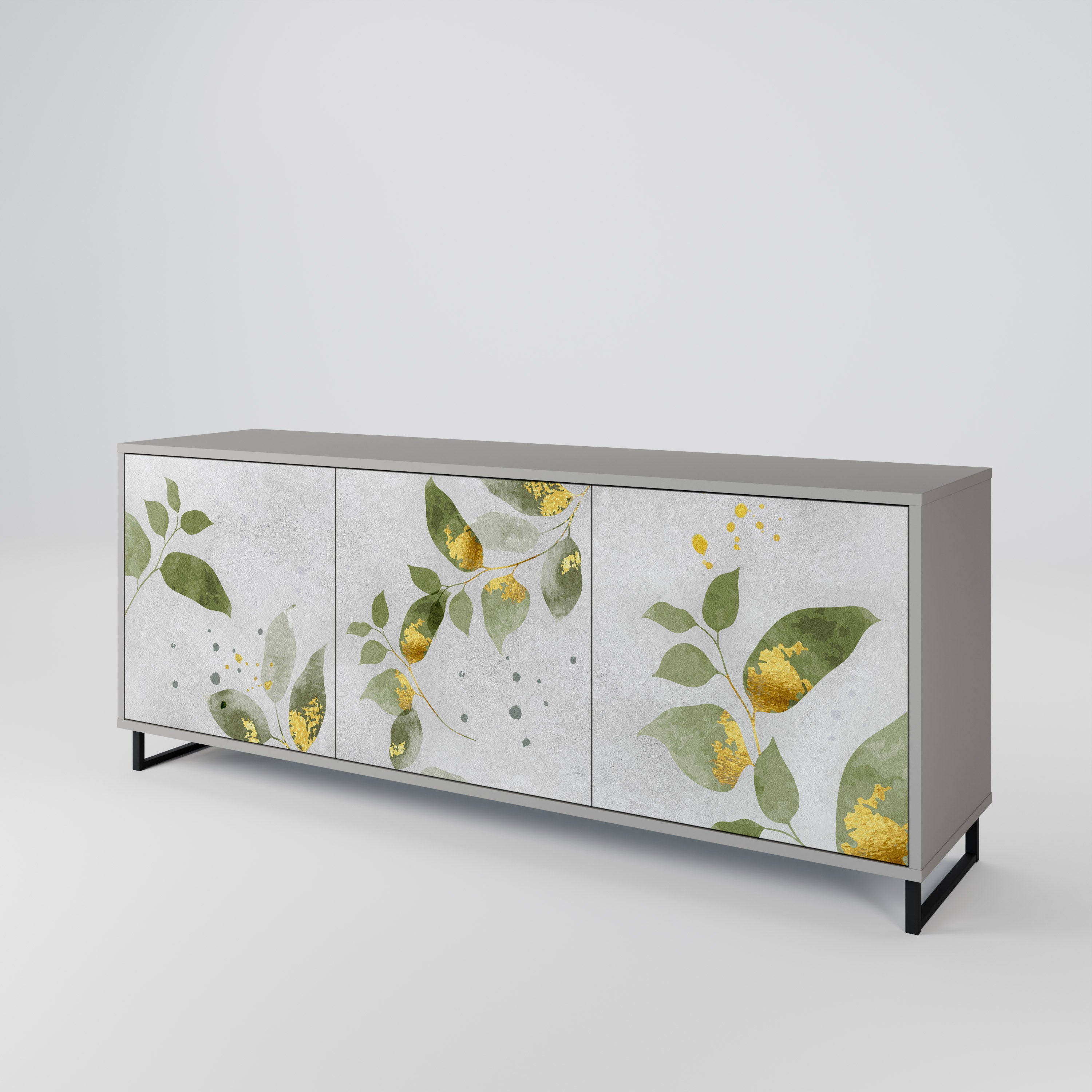 ELEGANT BOTANICS 3-Door Sideboard