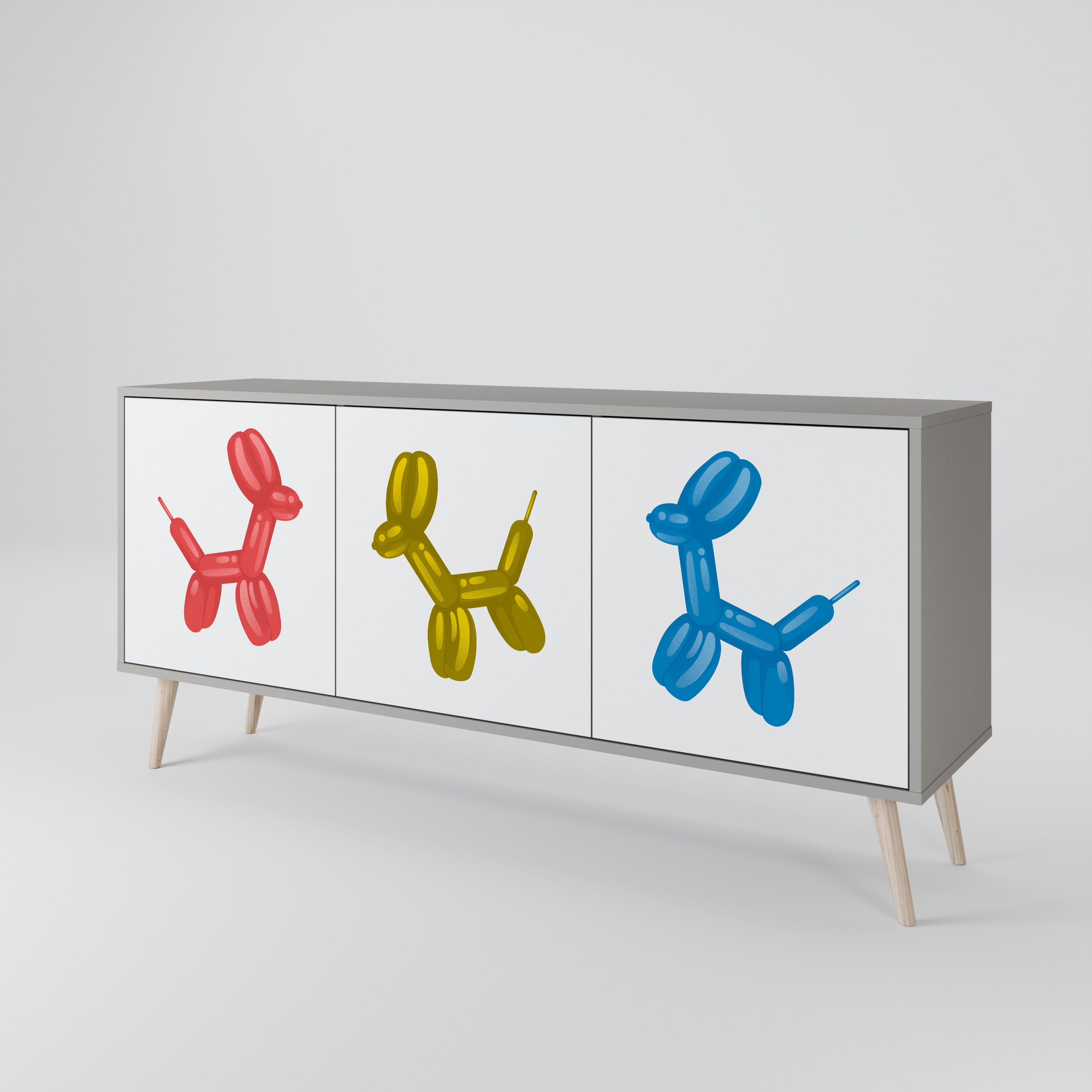 CHILDHOOD MEMORY 3-Door Sideboard