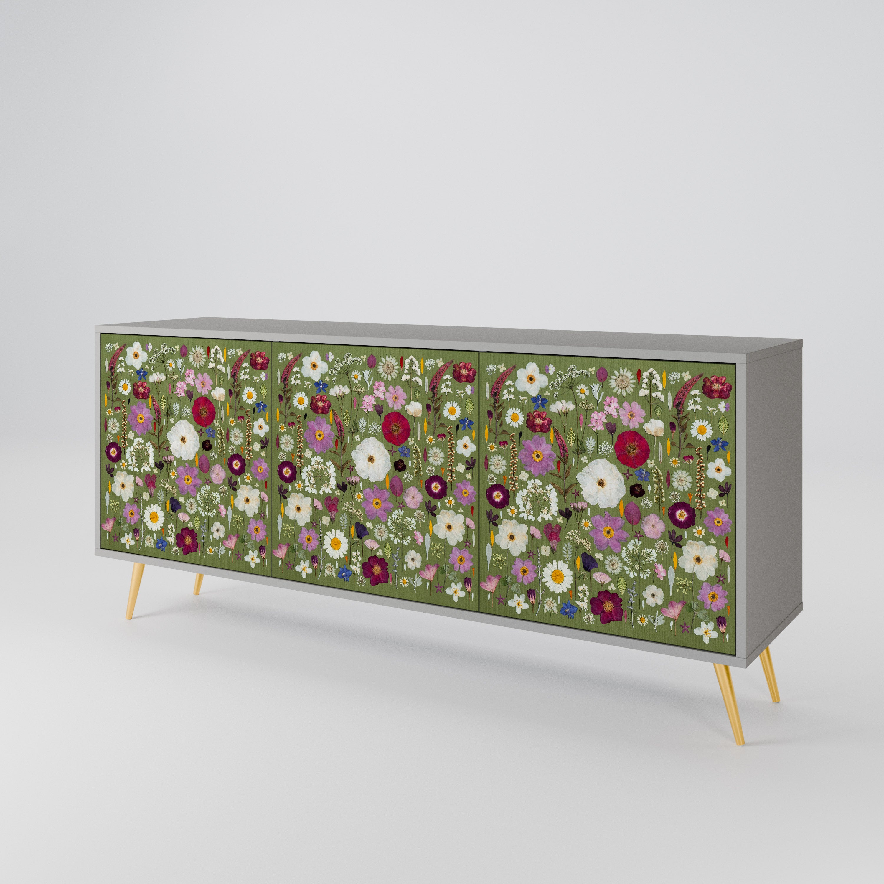 WILD GARDEN 3-Door Sideboard