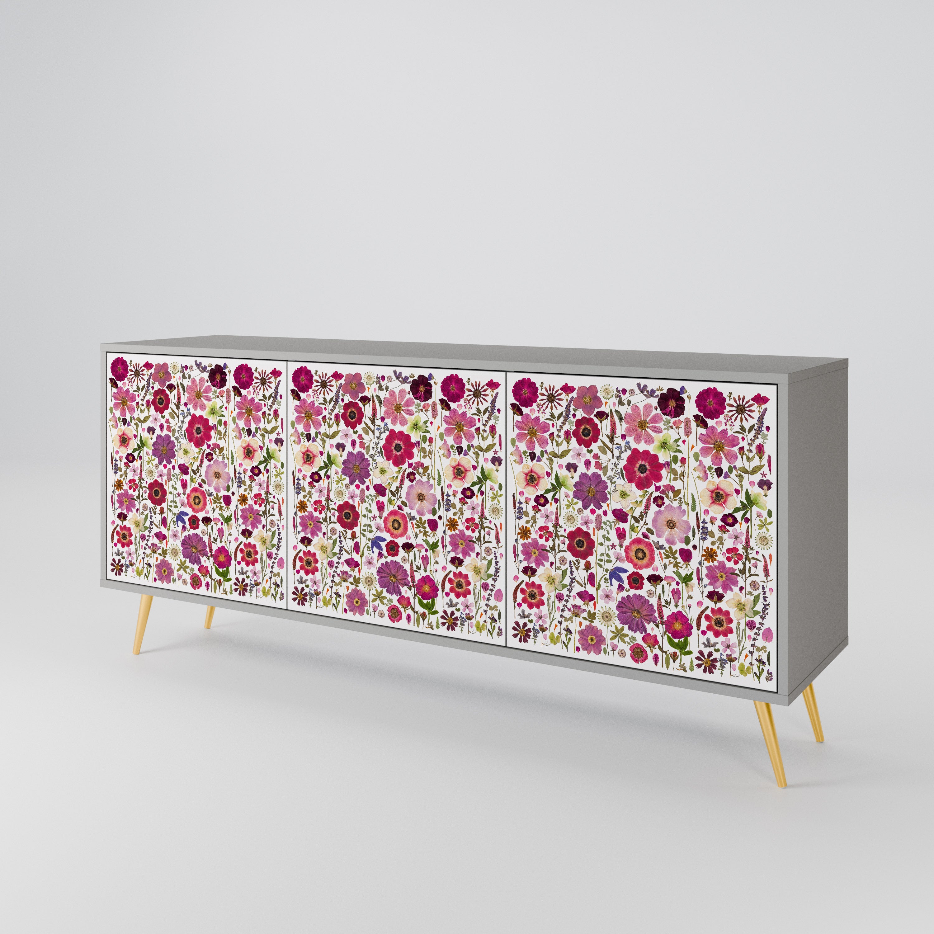 PETAL GARDEN 3-Door Sideboard